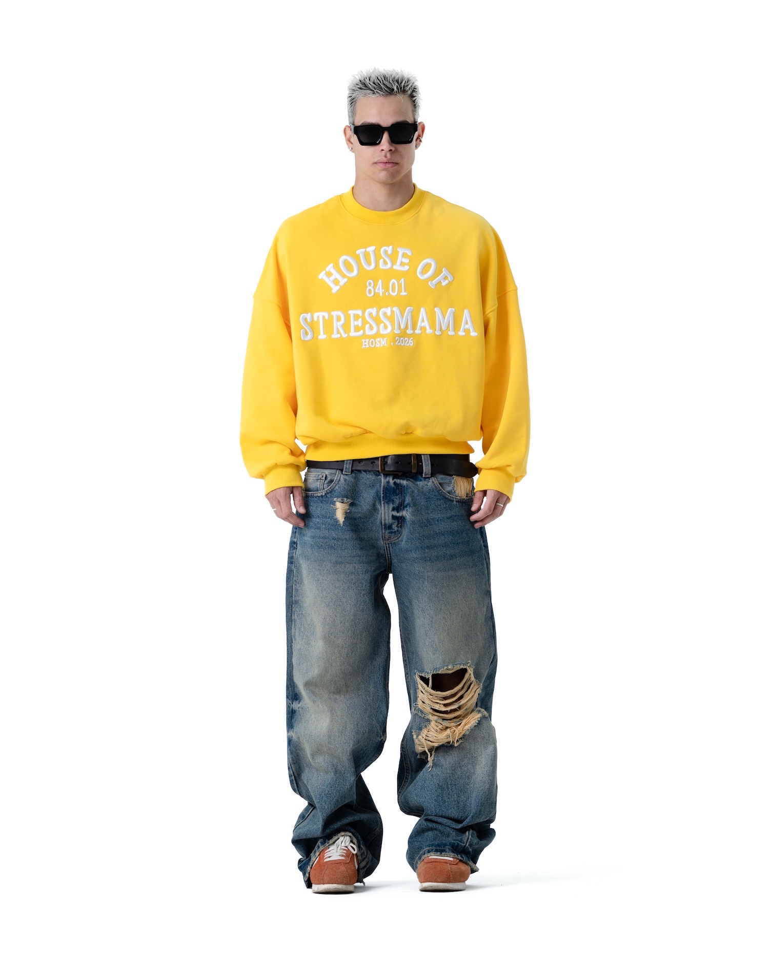 SS26 HOSM SWEATER - YELLOW