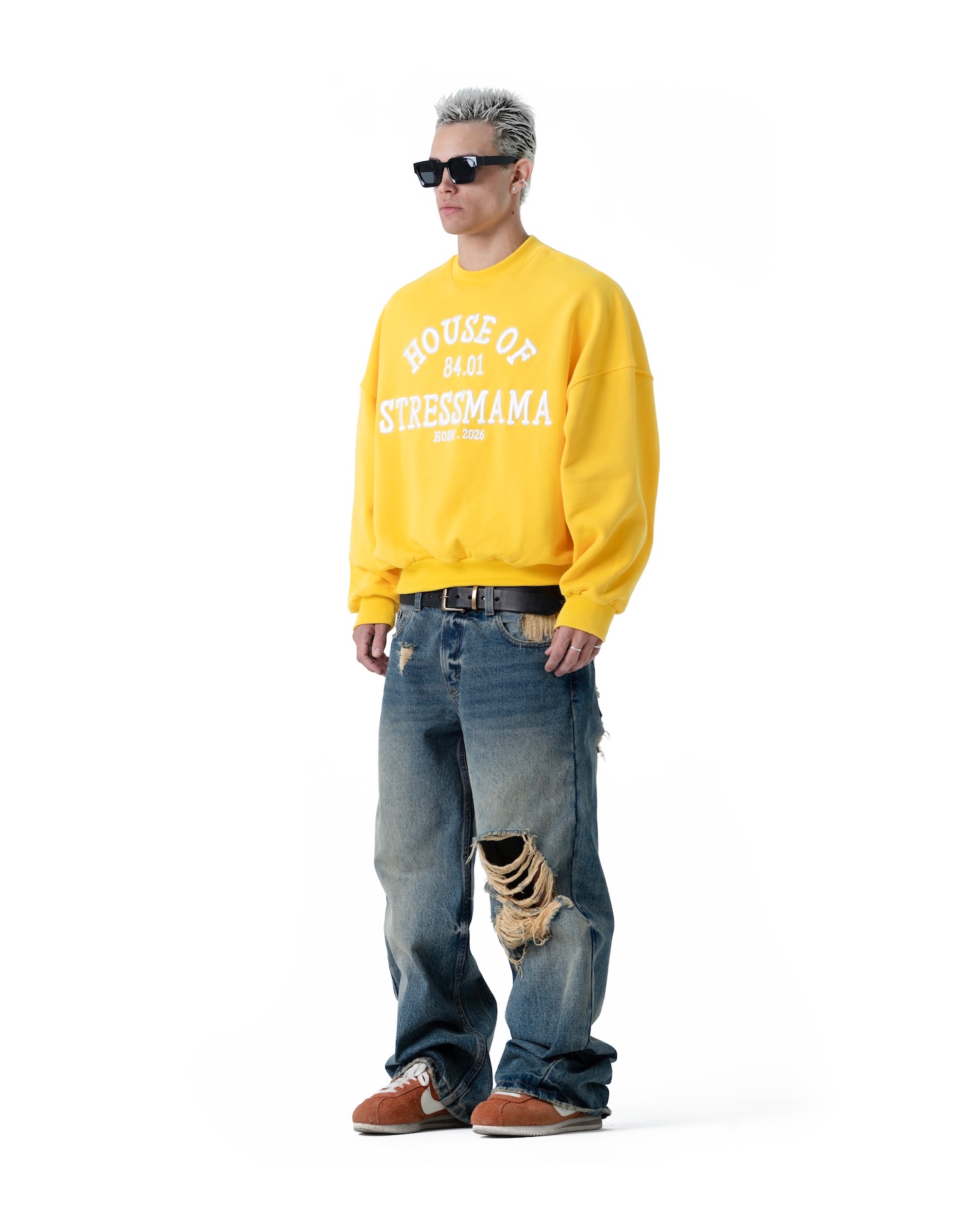 SS26 HOSM SWEATER - YELLOW