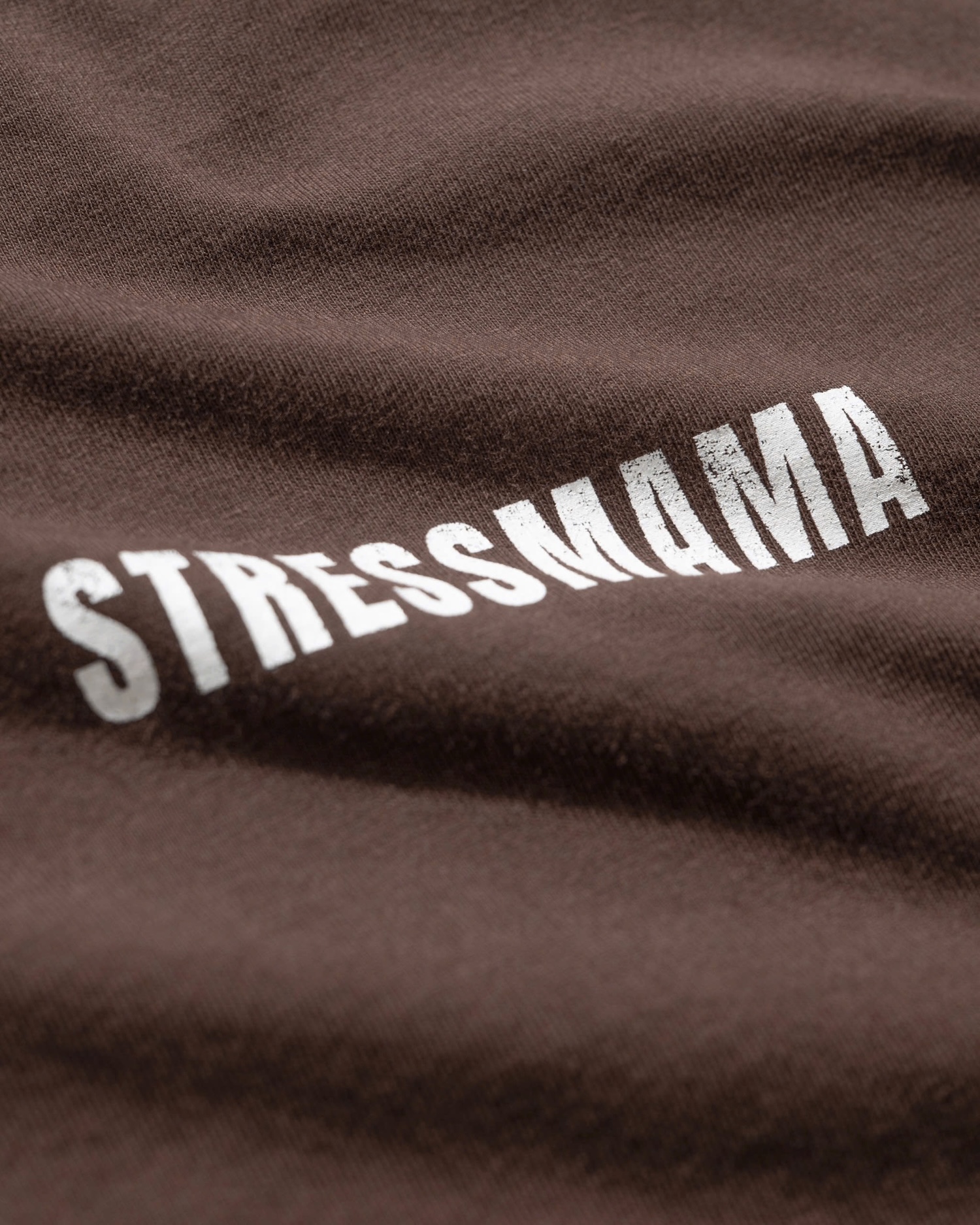 FW25 BASIC T-SHIRT - BROWN