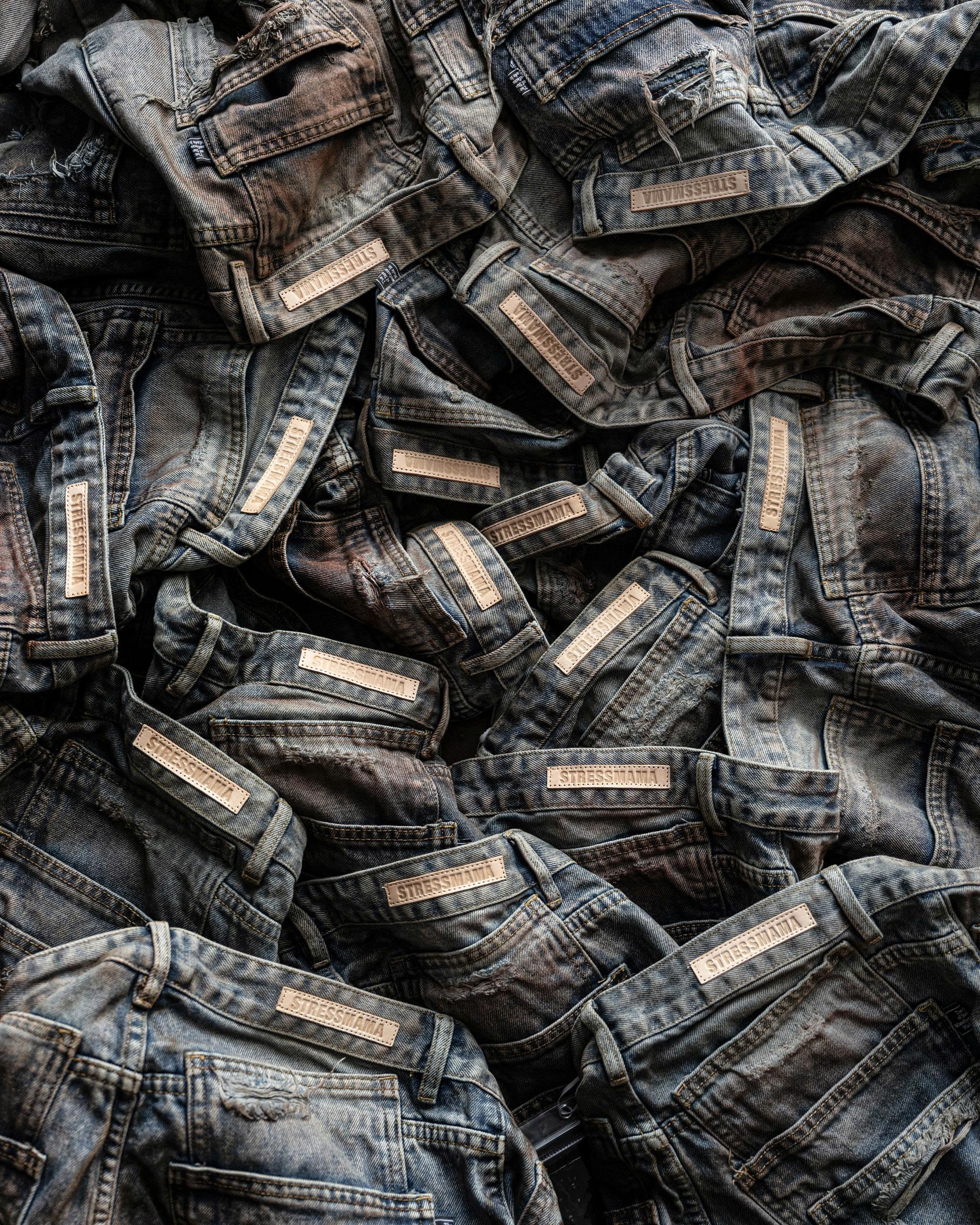 HOLIDAY24 DESTROYED JEANS - BLUE