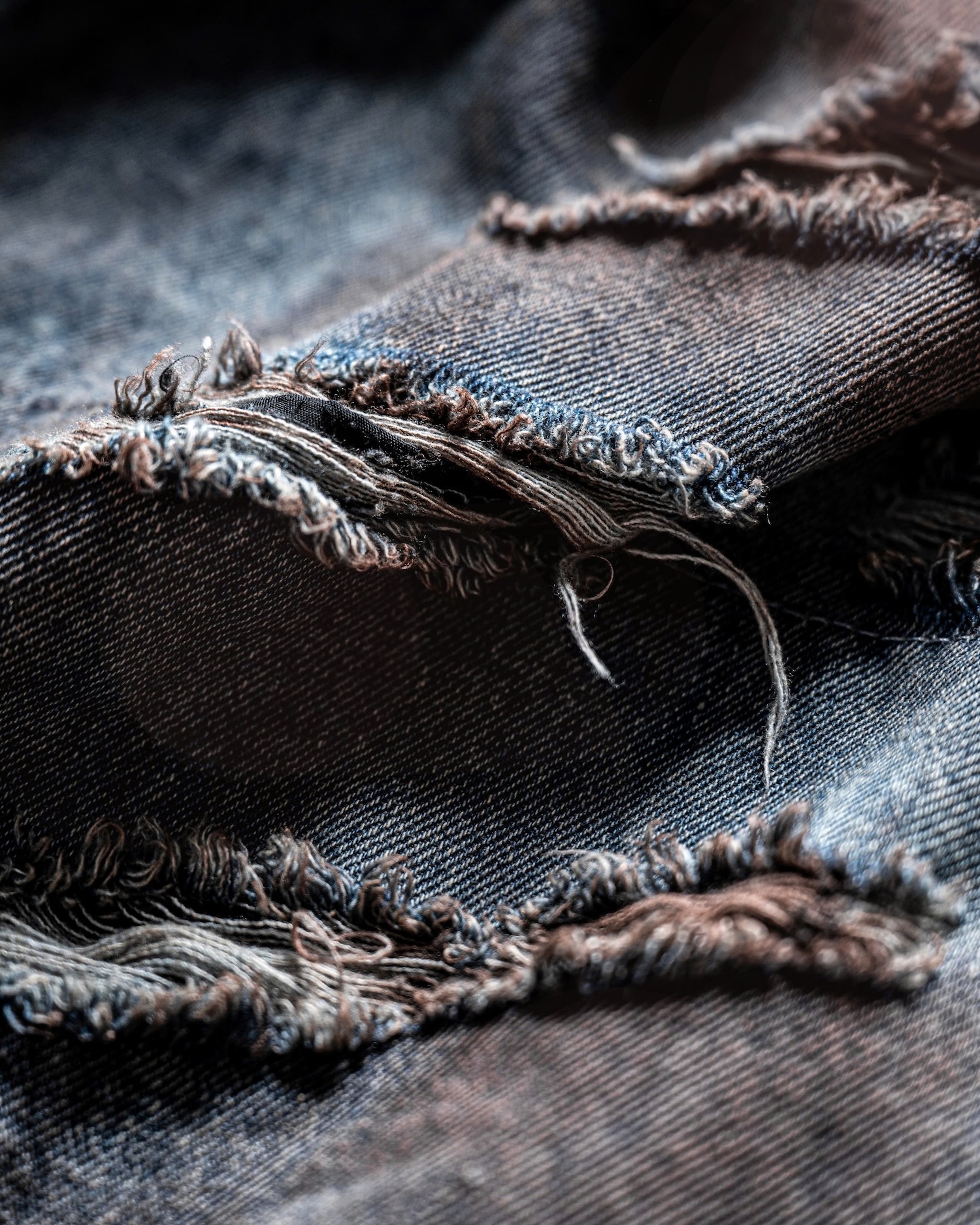 HOLIDAY24 DESTROYED JEANS - BLUE