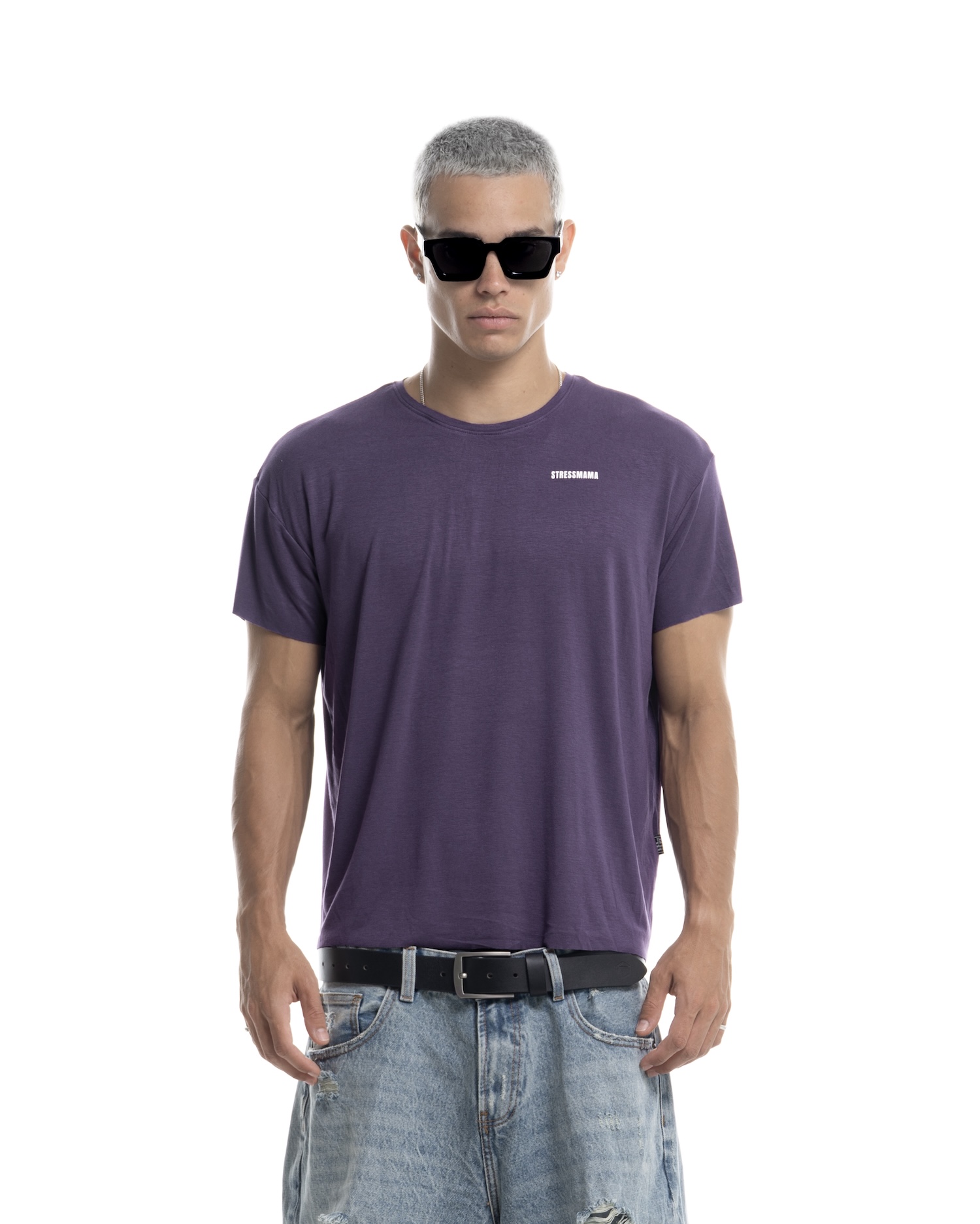 HÔTEL MAMA LOGO T-SHIRT - PURPLE
