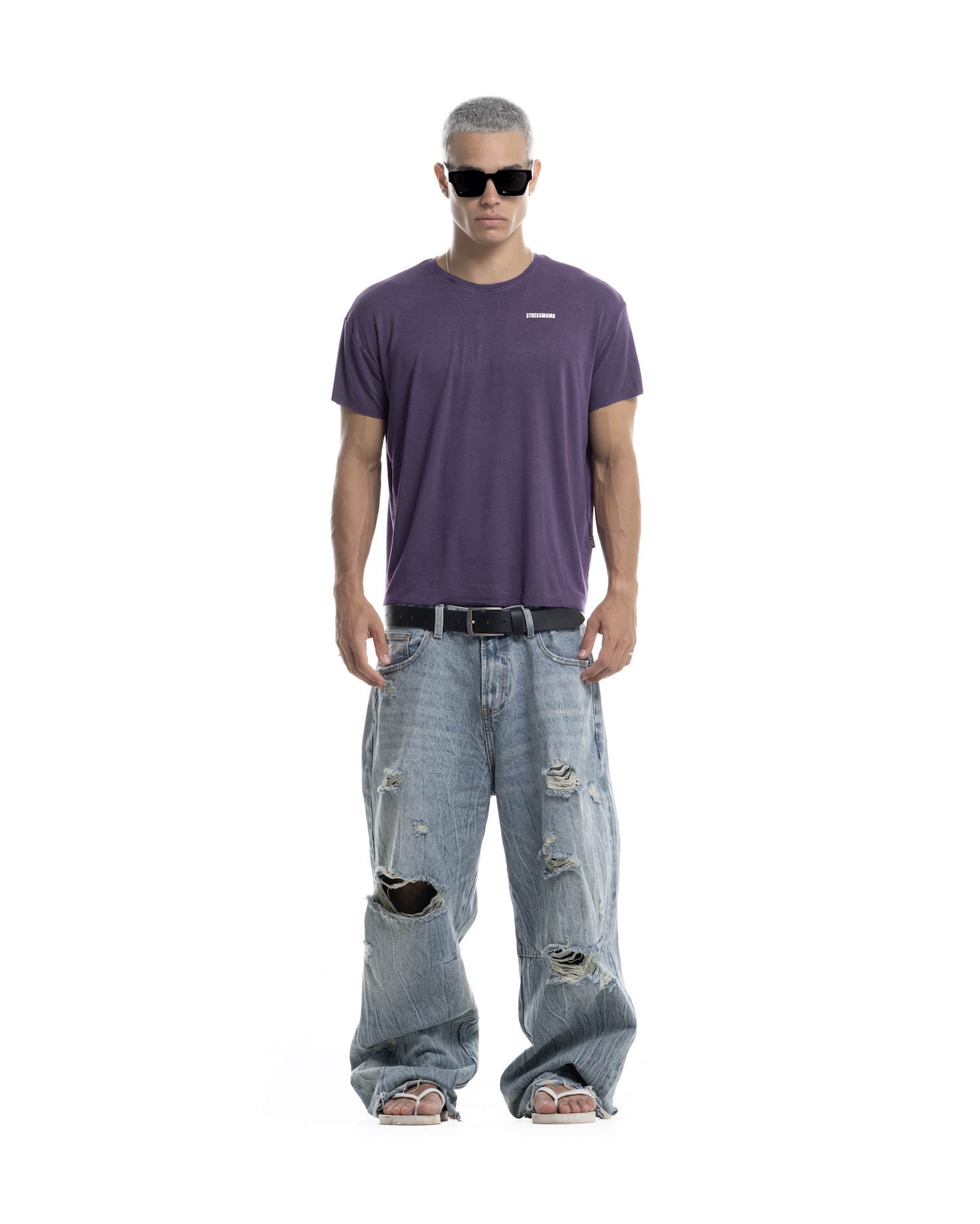 HÔTEL MAMA LOGO T-SHIRT - PURPLE