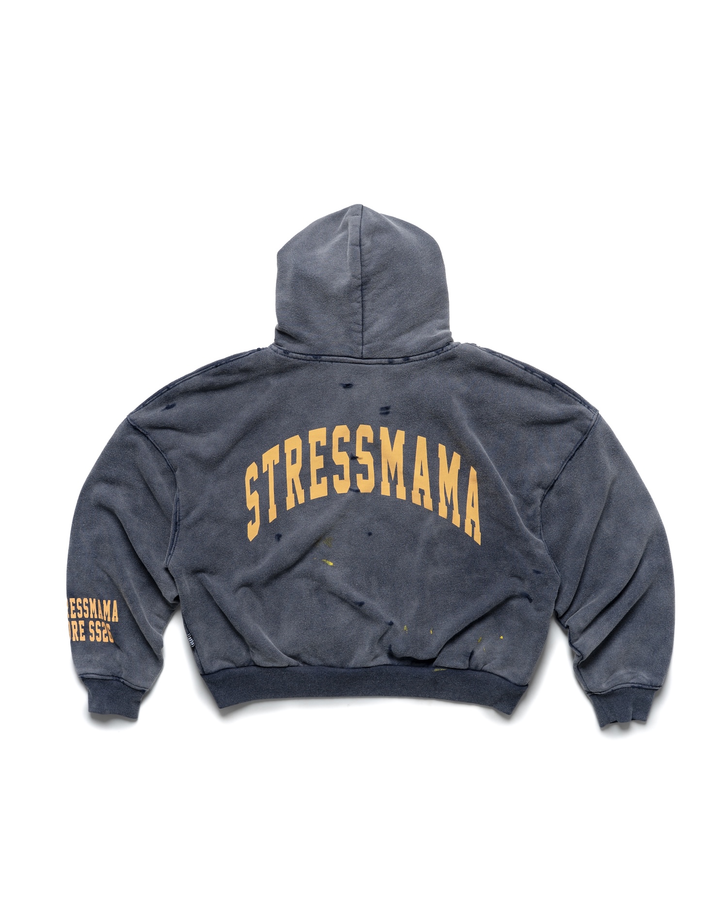 SS26 CORE V2 ZIP HOODIE - DARK BLUE