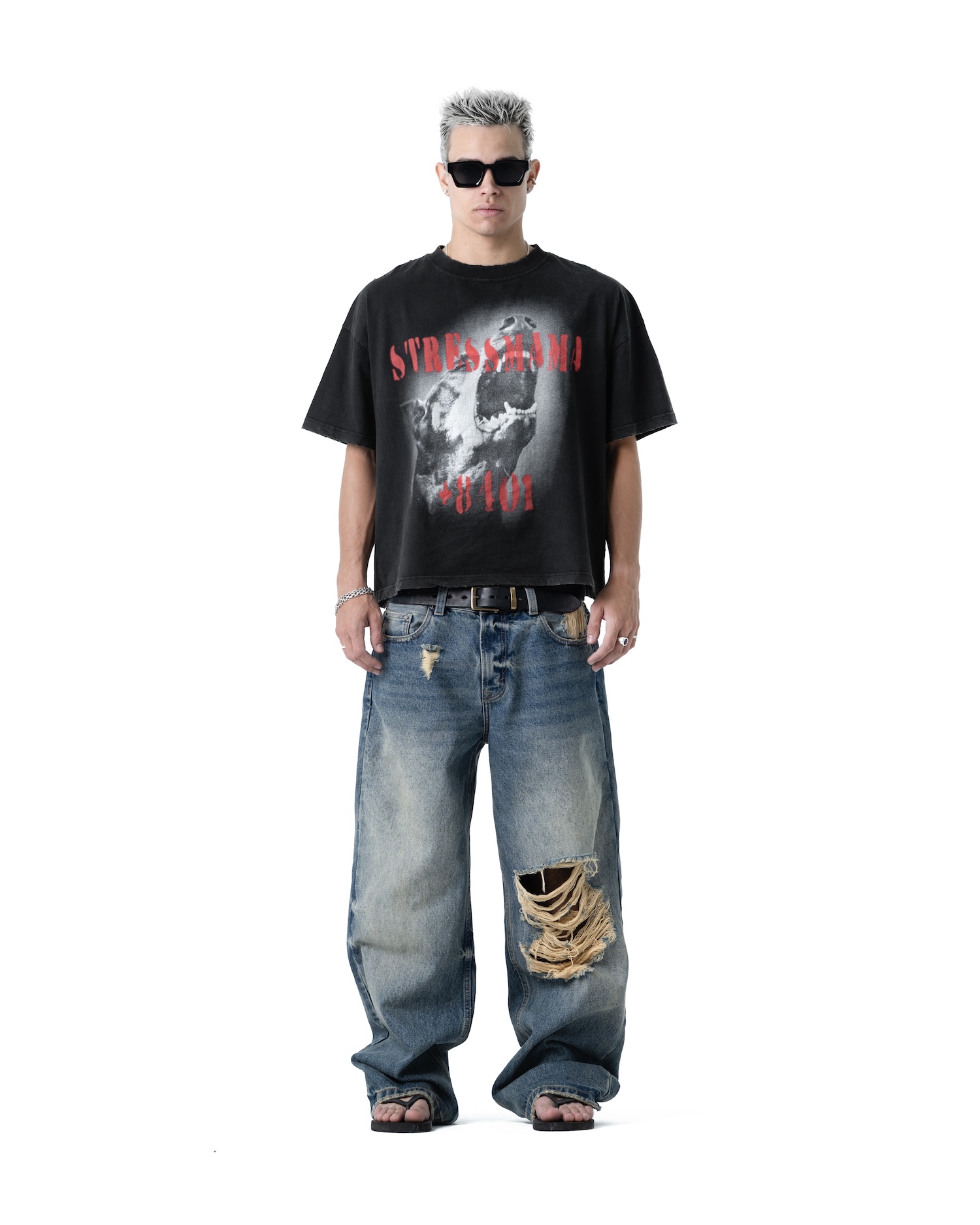 SS26 DOBERMANN T-SHIRT - BLACK