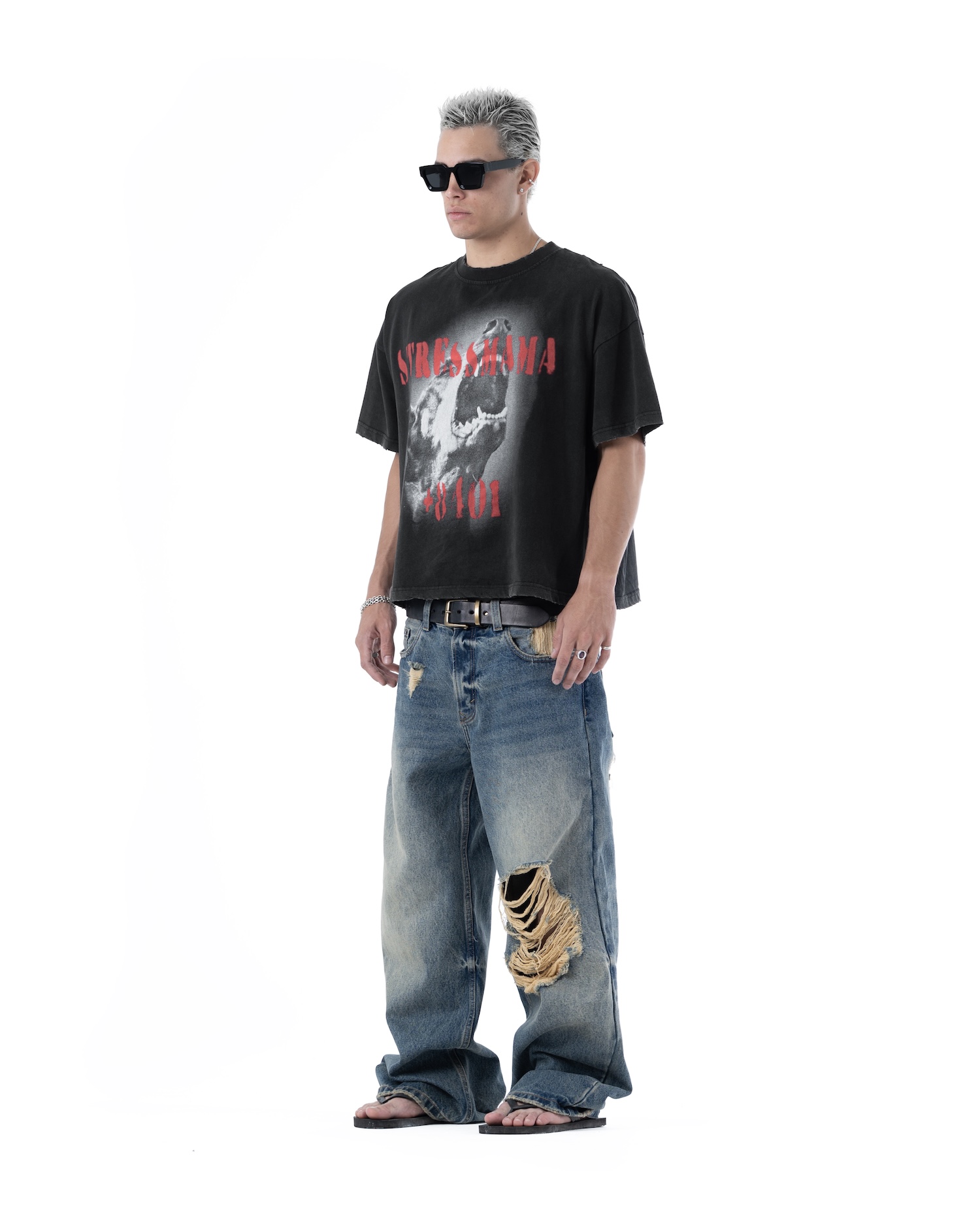 SS26 DOBERMANN T-SHIRT - BLACK