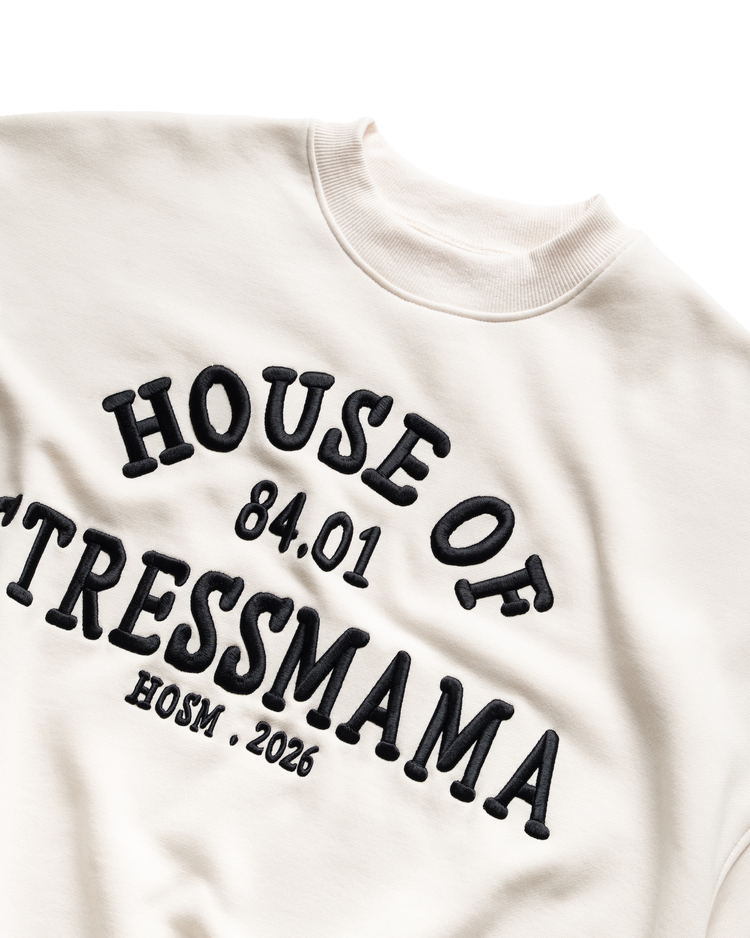 SS26 HOSM SWEATER - CREAM