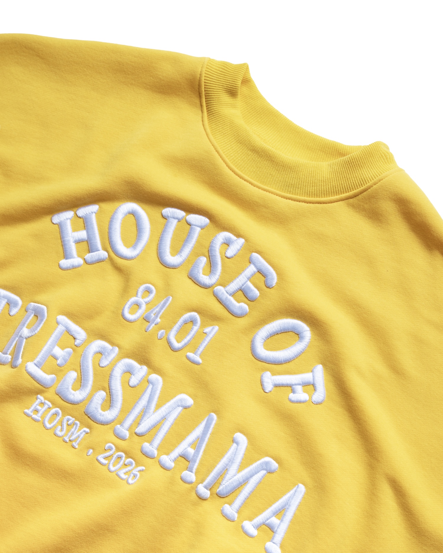 SS26 HOSM SWEATER - YELLOW
