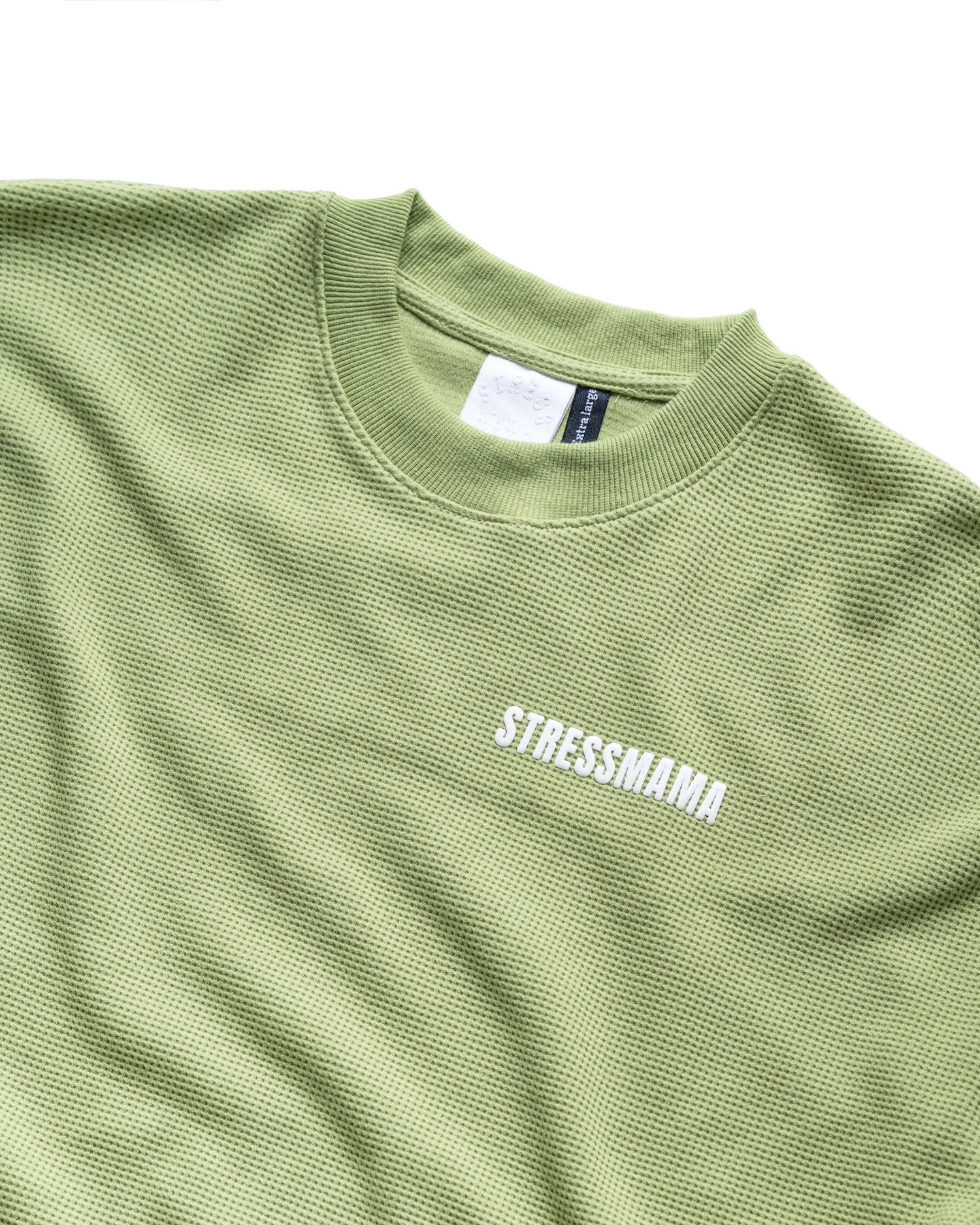SS26 WAFFLE LONGSLEEVE - GREEN