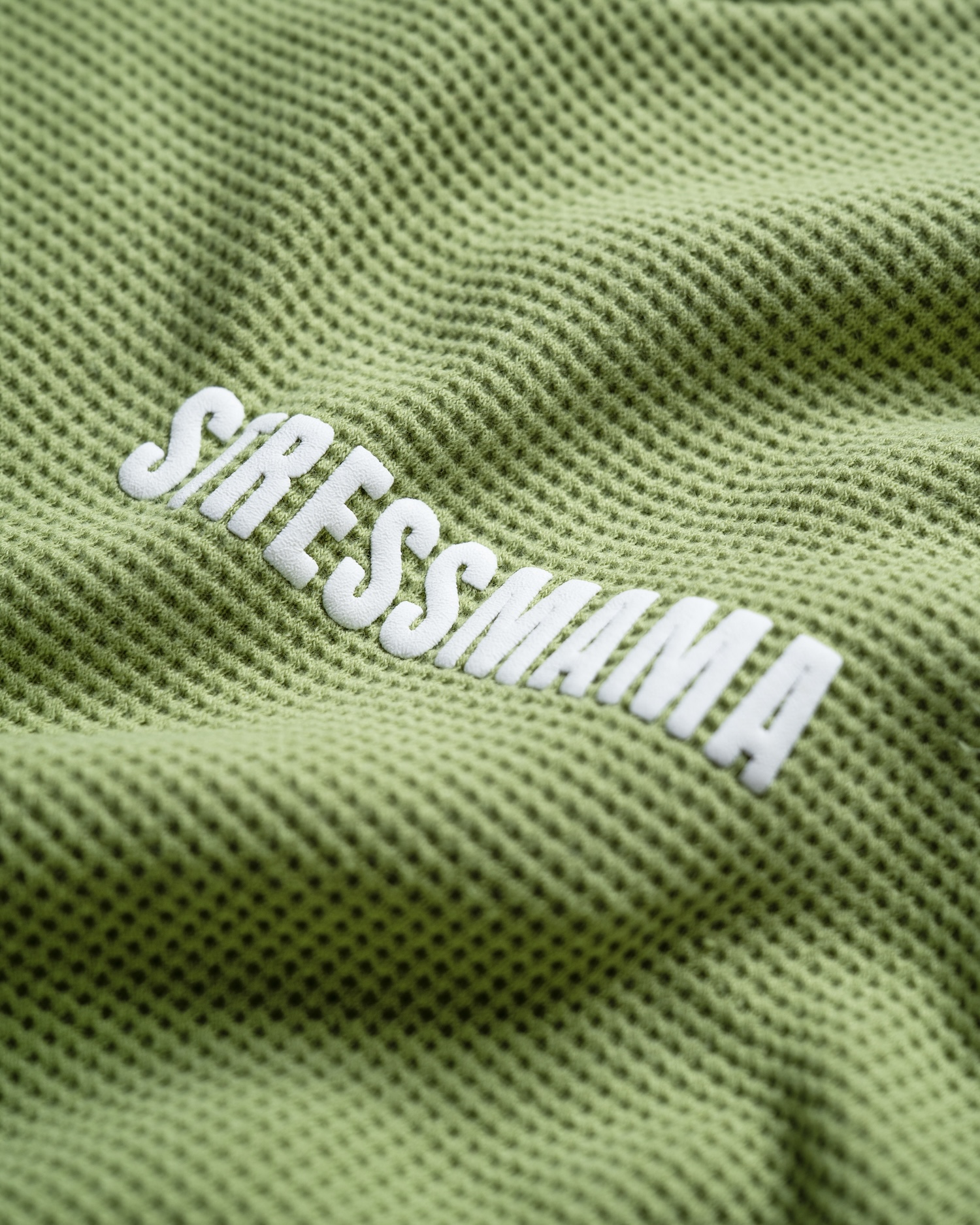 SS26 WAFFLE LONGSLEEVE - GREEN