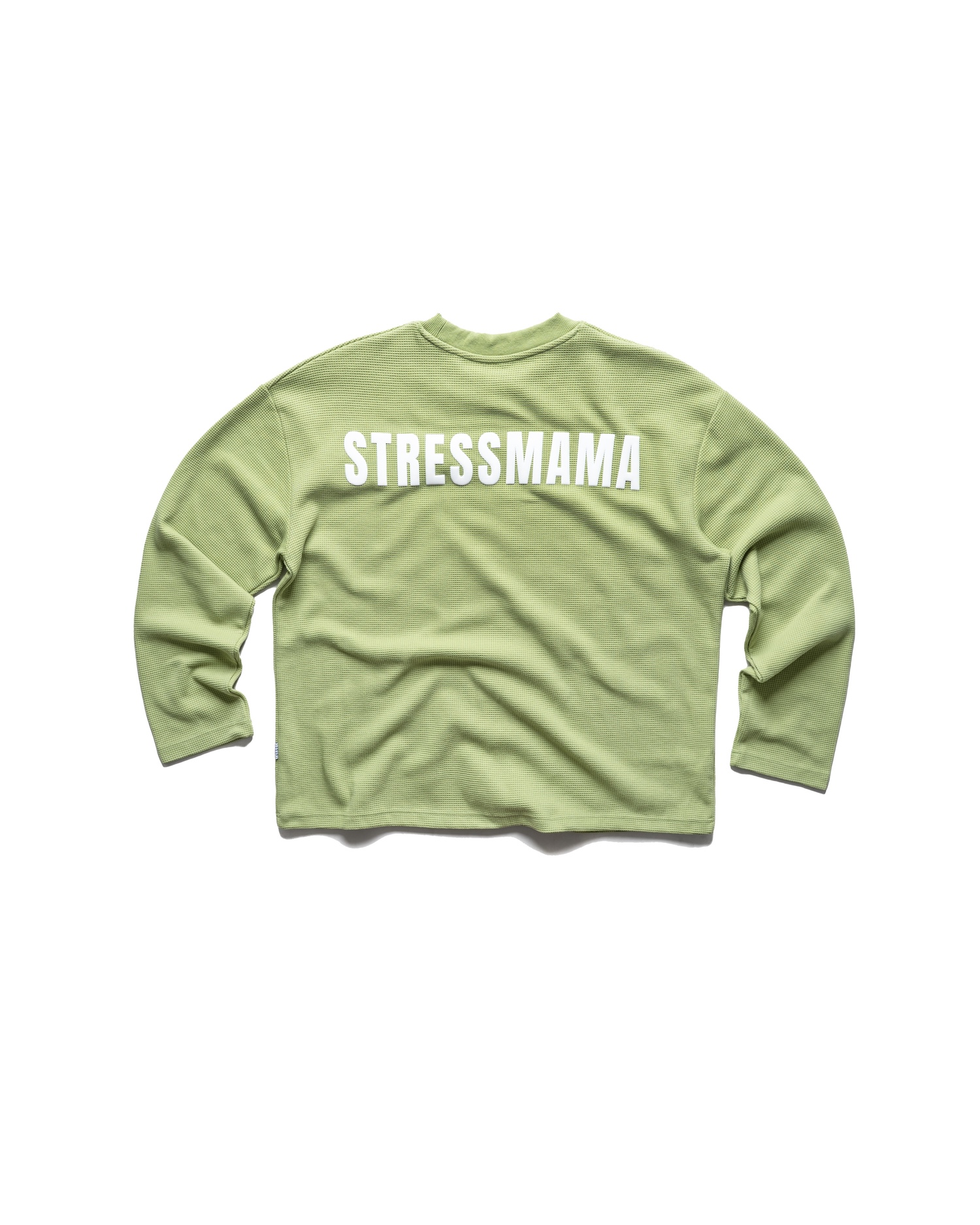 SS26 WAFFLE LONGSLEEVE - GREEN