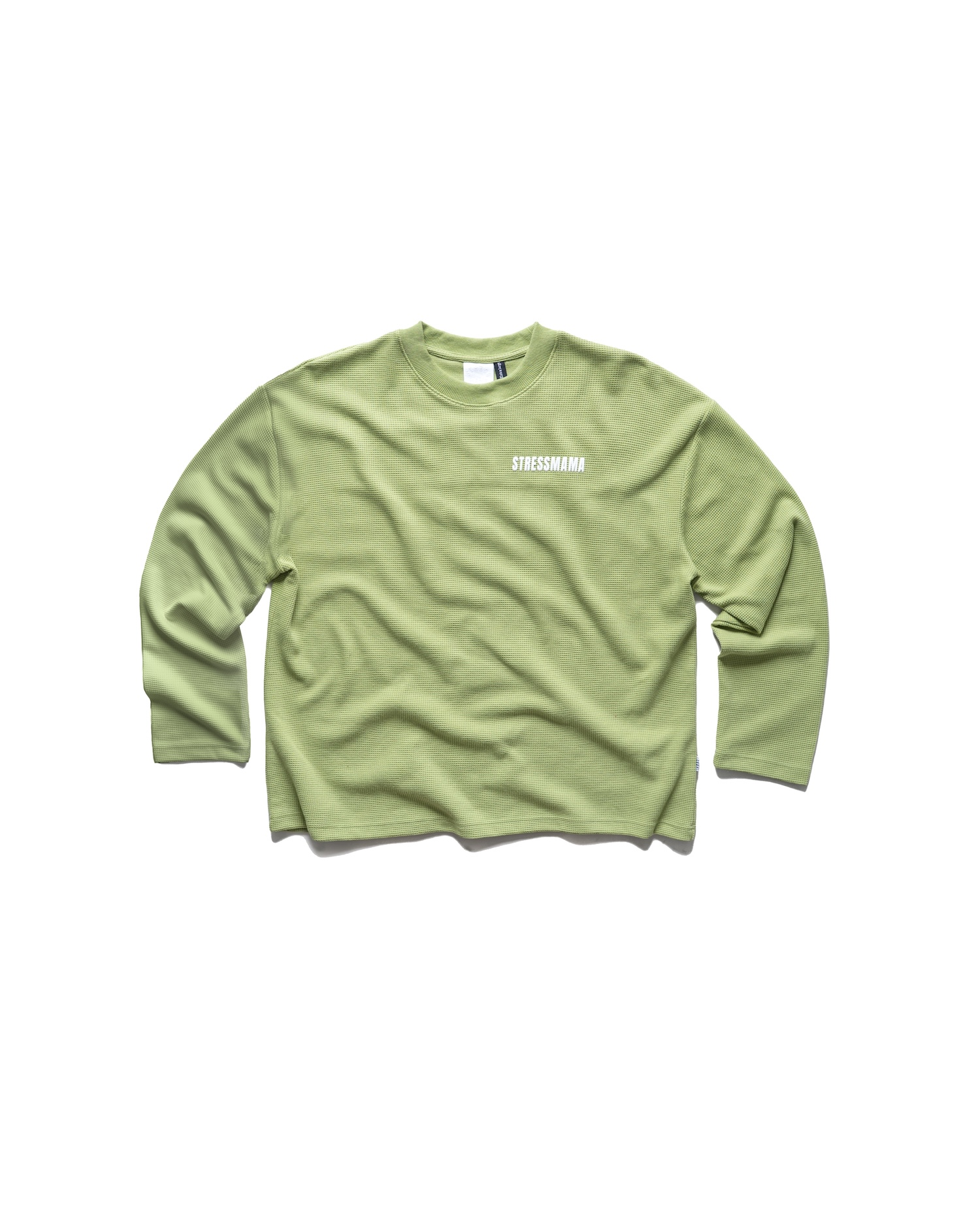 SS26 WAFFLE LONGSLEEVE - GREEN