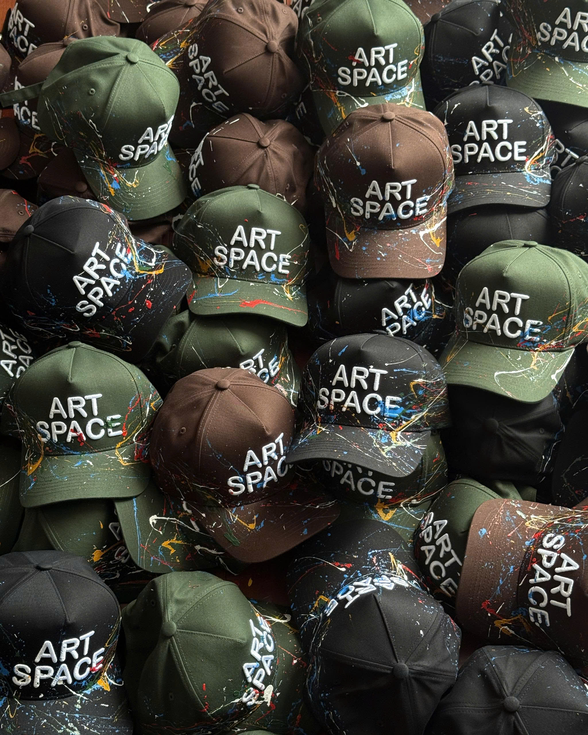 SSMA ART SPACE CAP - BROWN