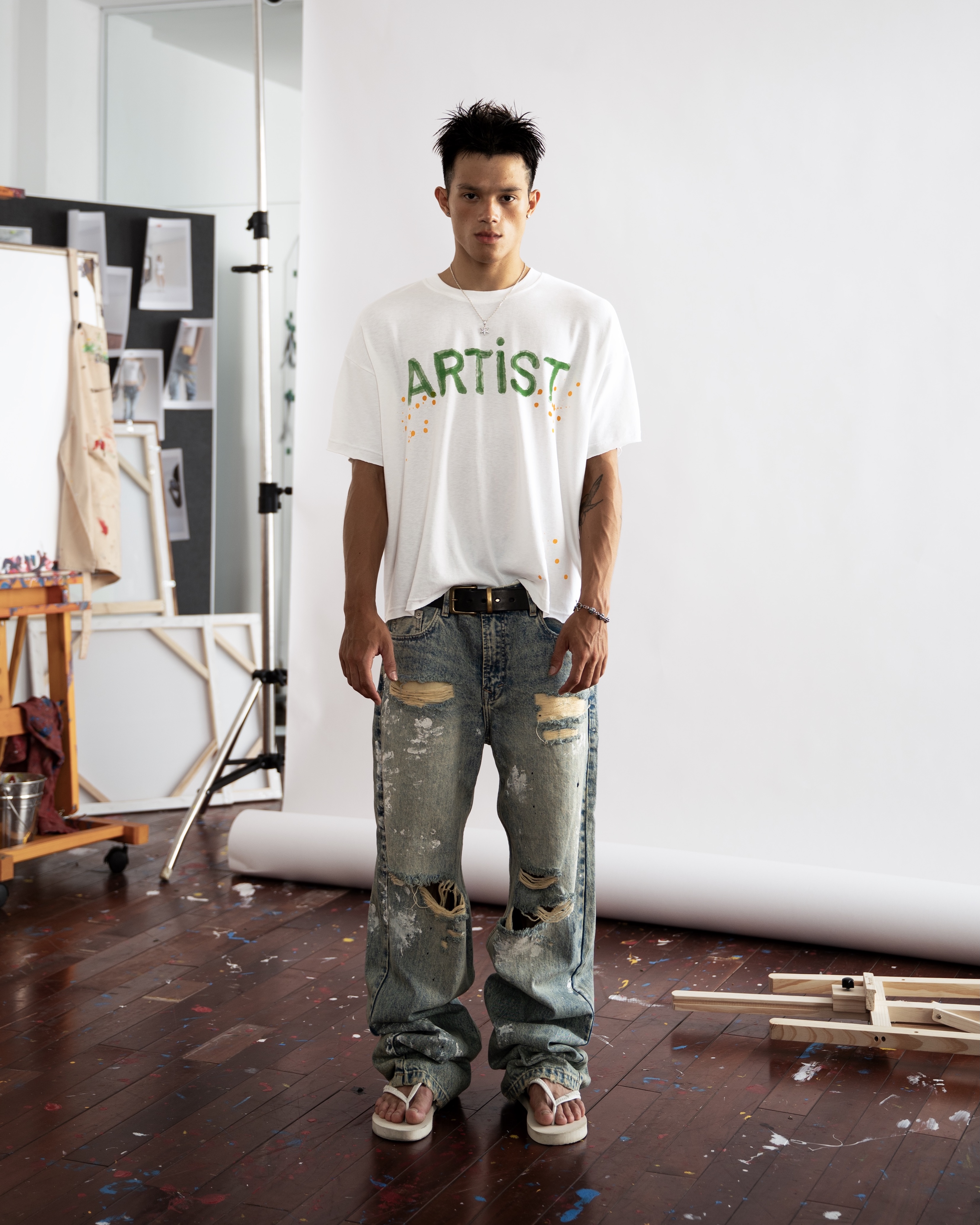 SSMA ARTIST T-SHIRT - WHITE