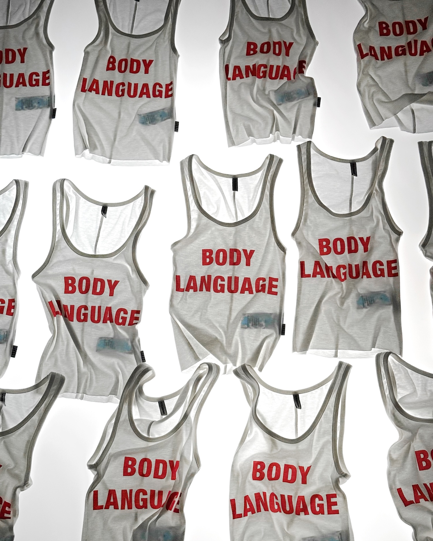 SSMA BODY LANGUAGE TANKTOP - WHITE
