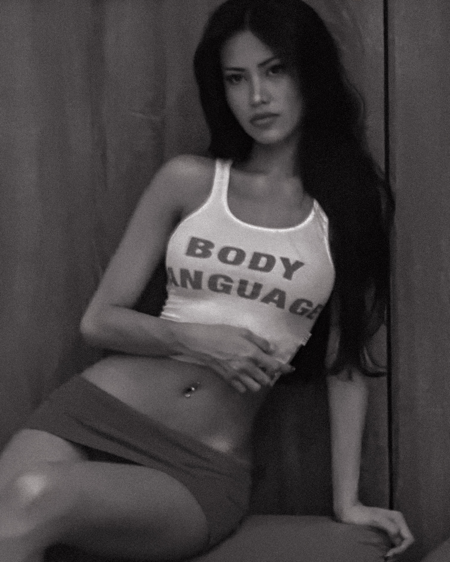 SSMA BODY LANGUAGE TANKTOP - WHITE