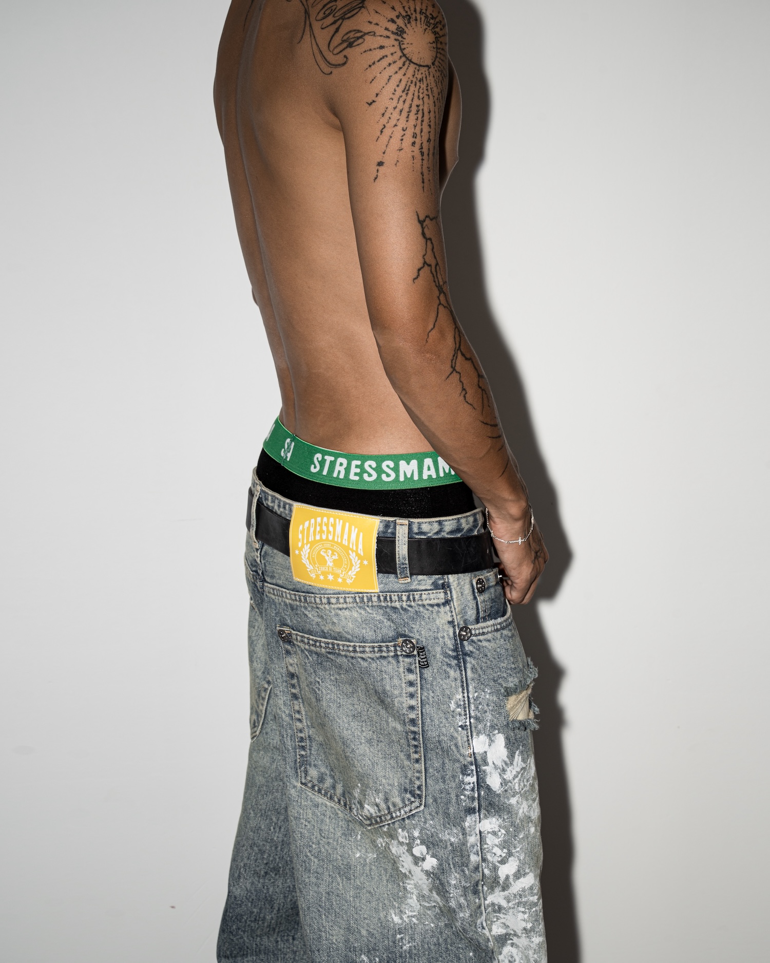 SSMA BOXER - GREEN BLACK