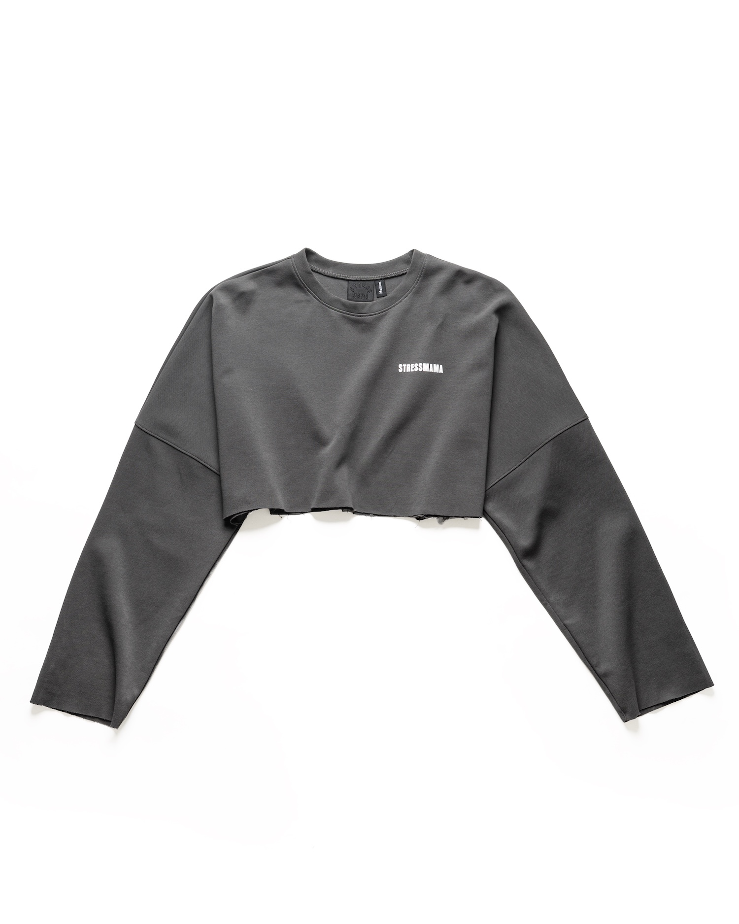 SSMA COACH CROP LONGSLEEVE - GRAY