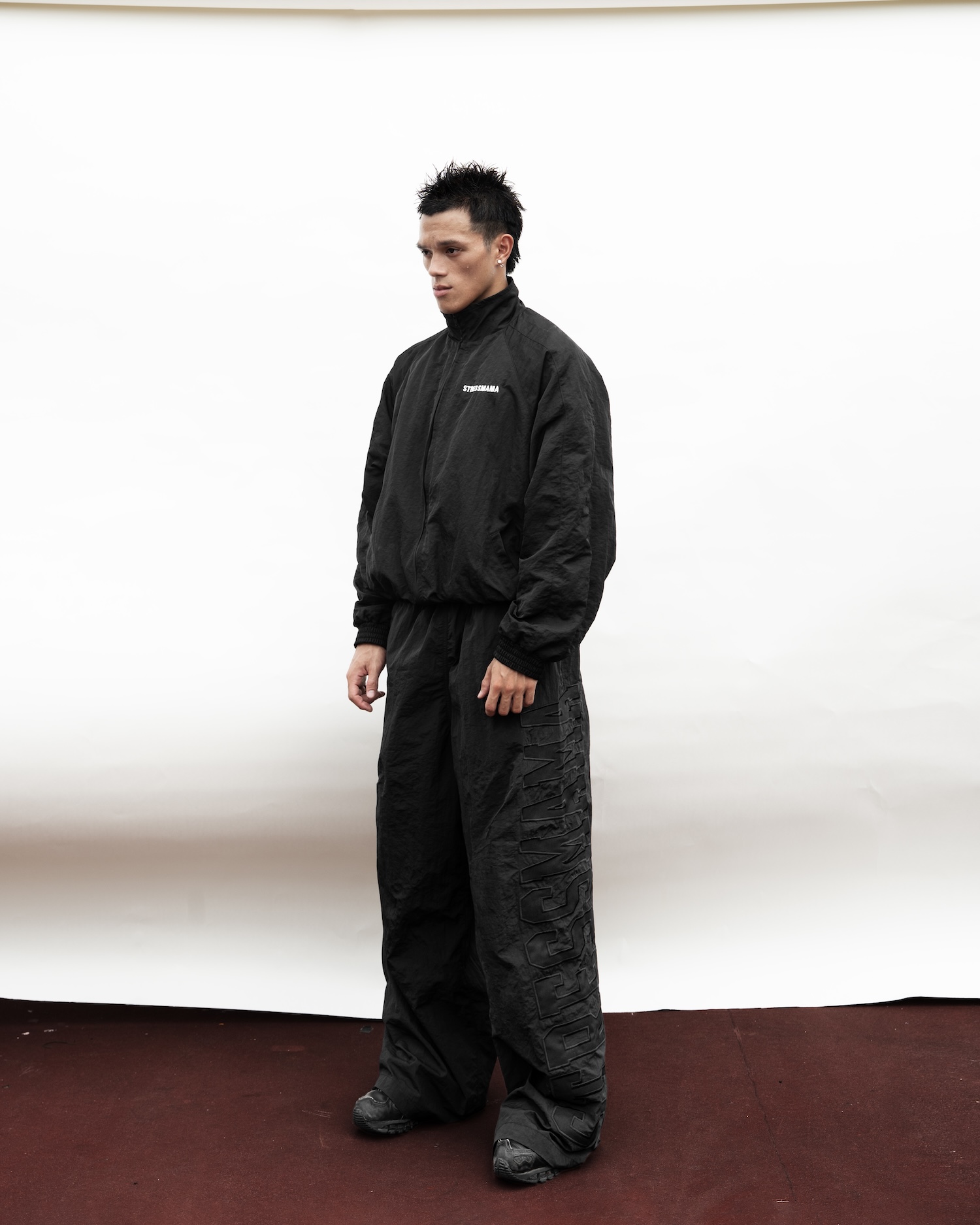 SSMA COACH TRACK JACKET - BLACK