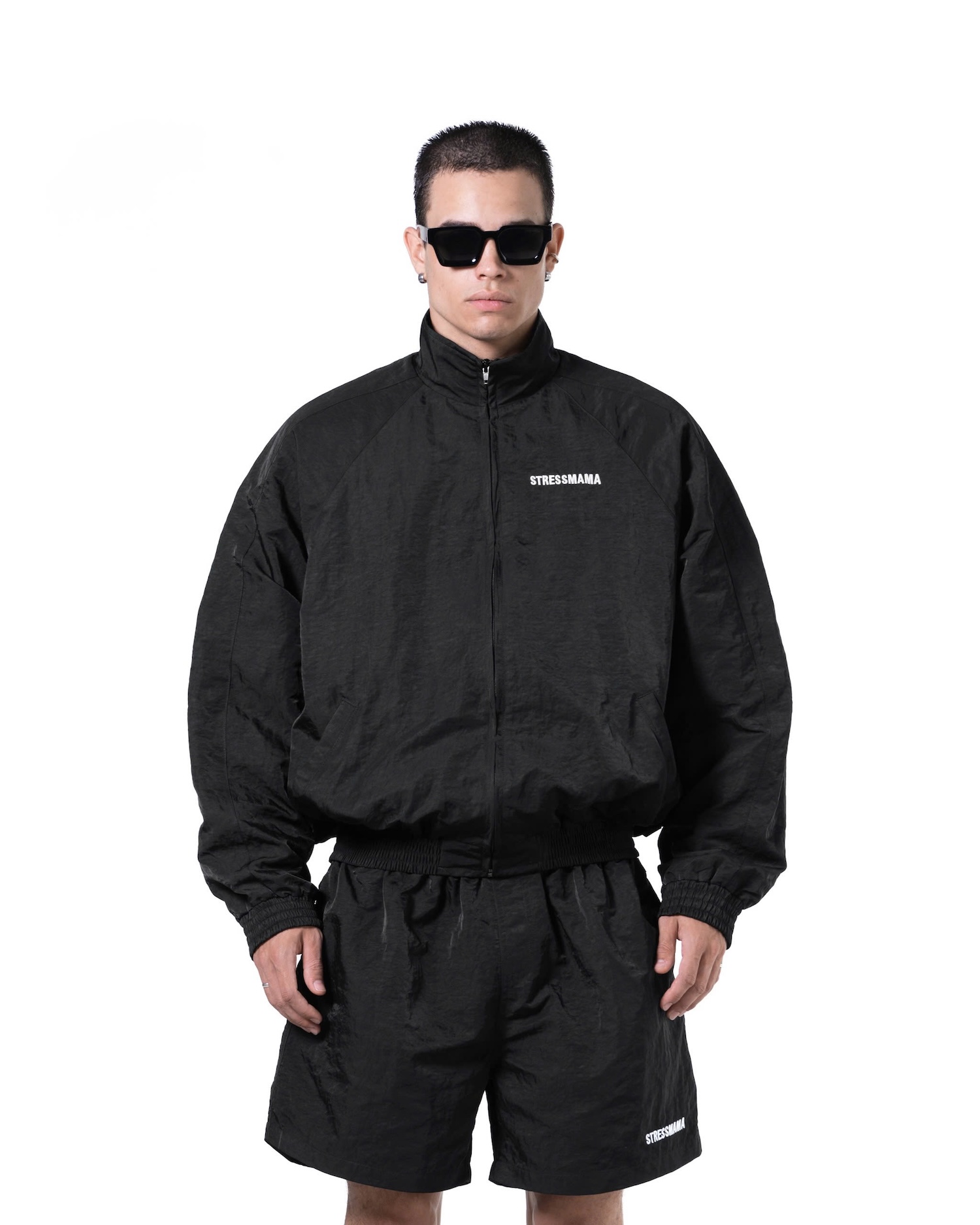 SSMA COACH TRACK JACKET - BLACK