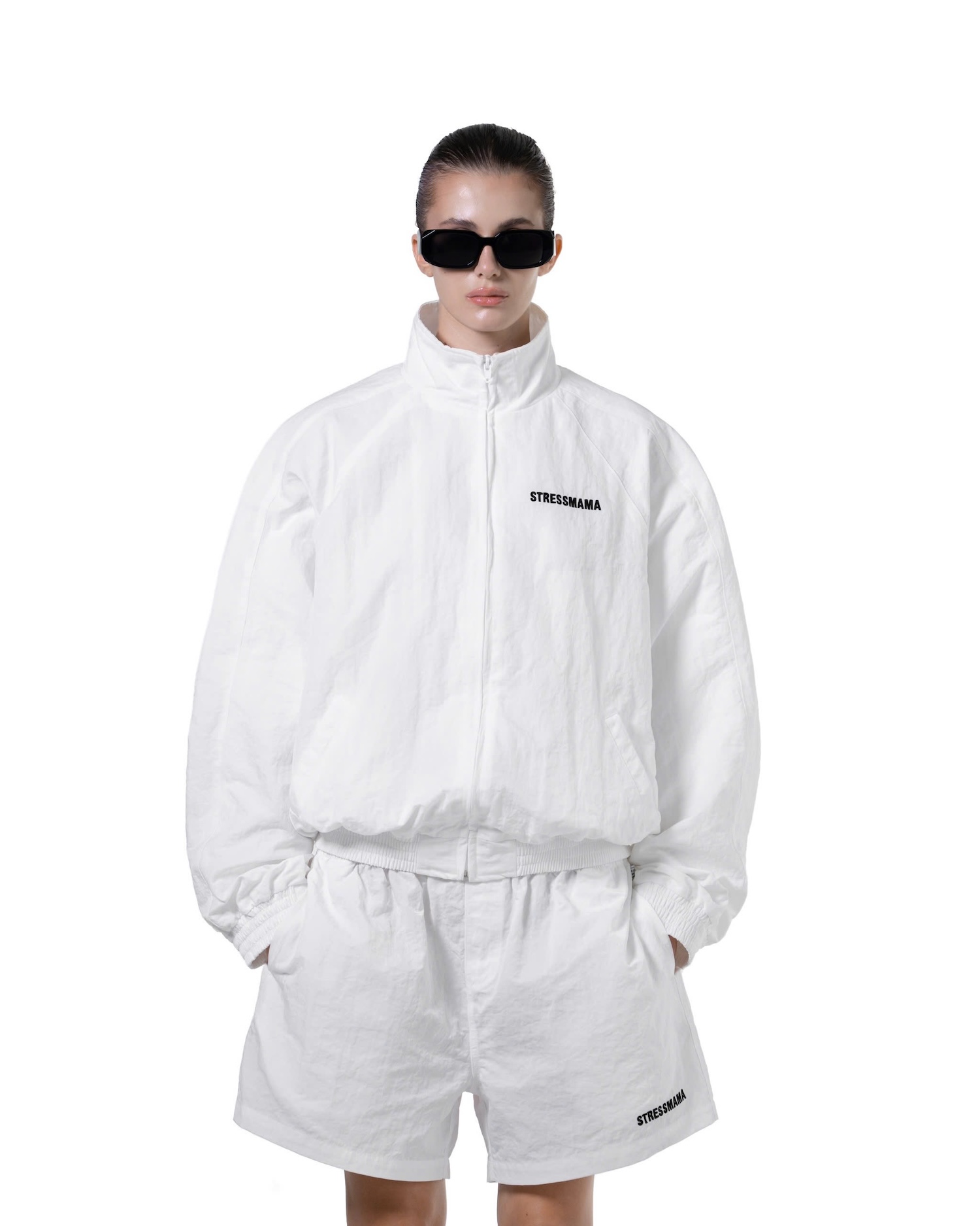 SSMA COACH TRACK JACKET - WHITE