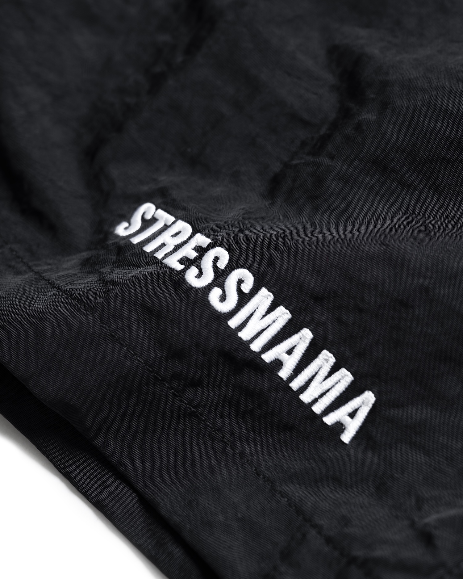 SSMA COACH TRACK SHORTS - BLACK