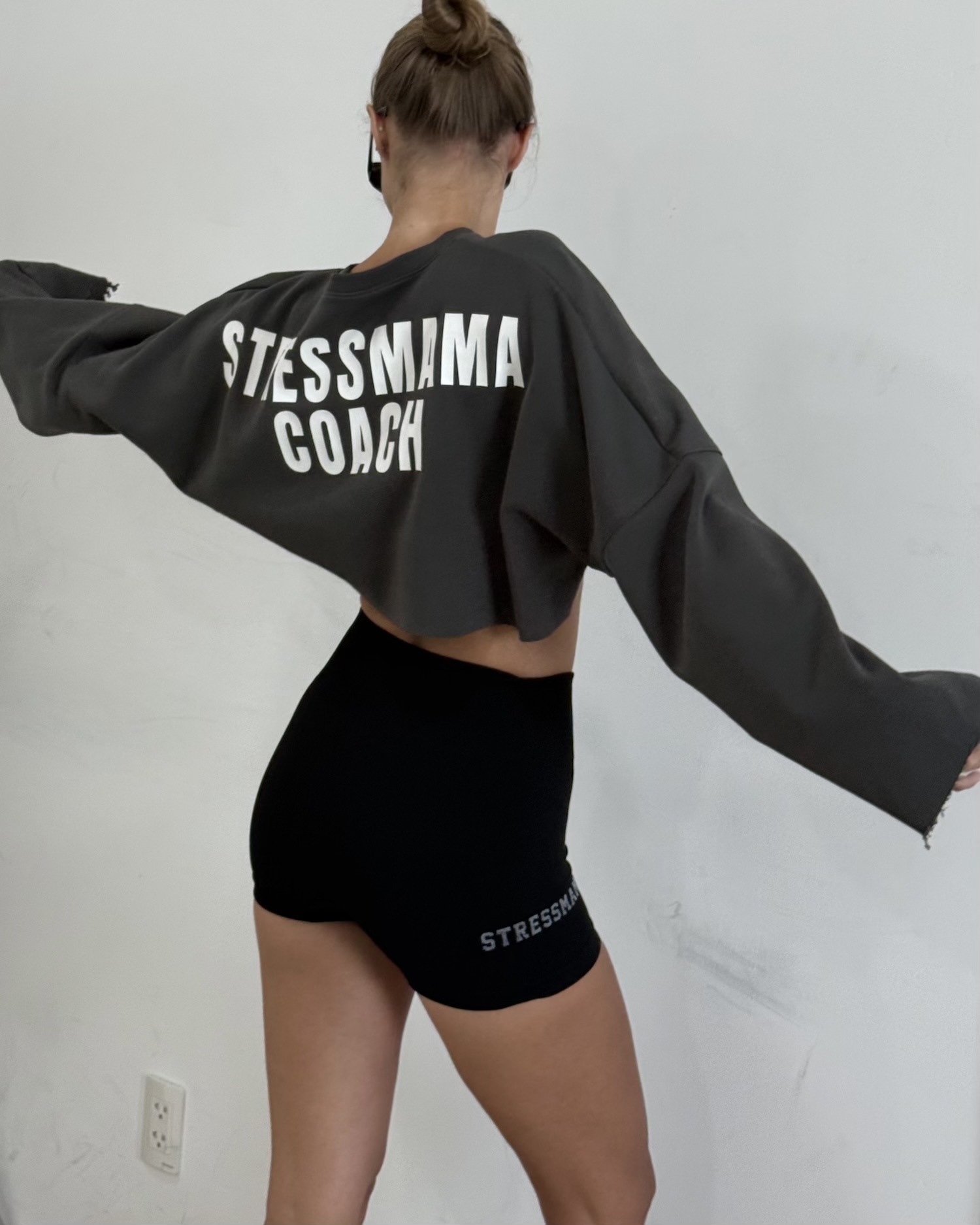 SSMA COACH V2 BIKER SHORTS - BLACK