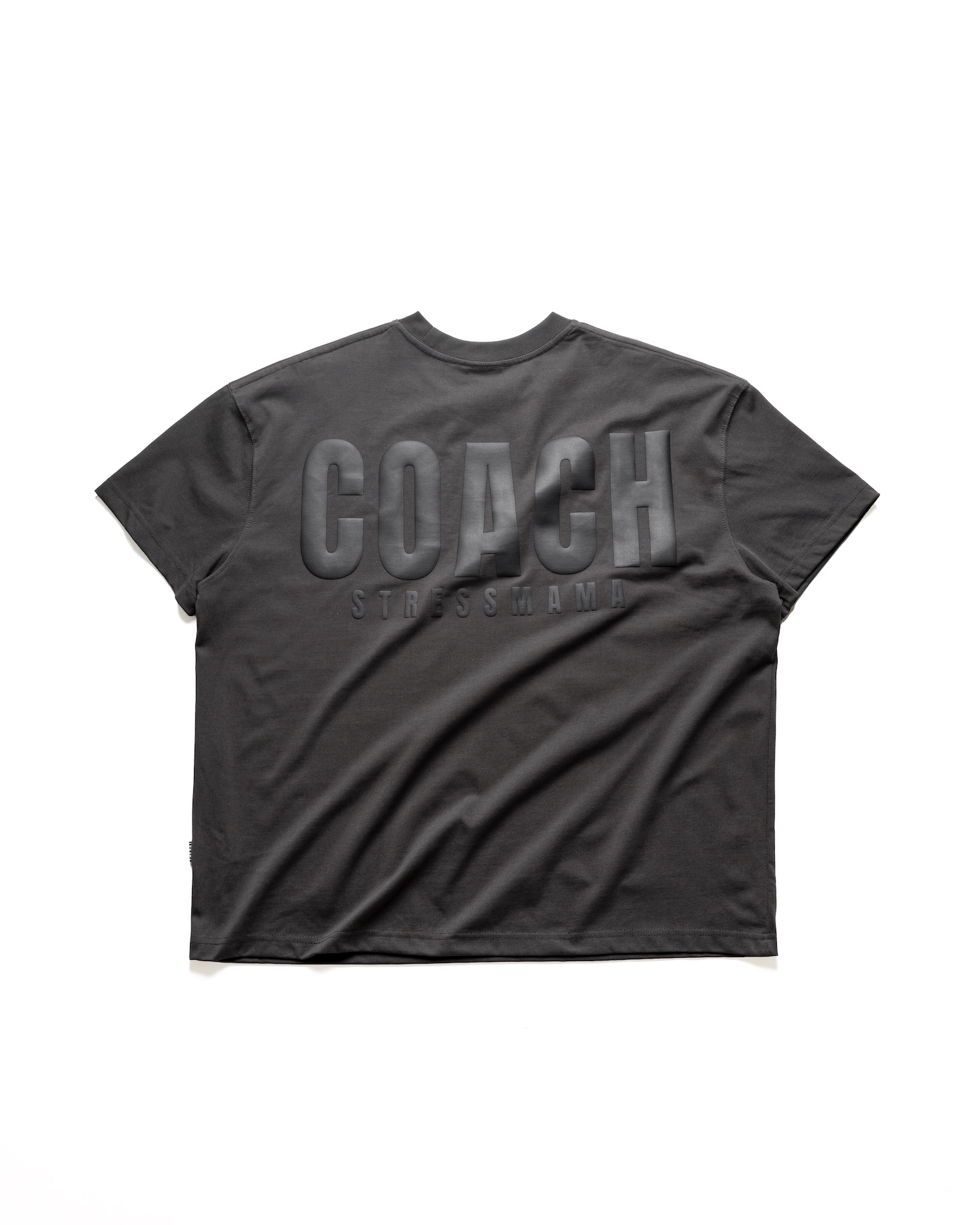 SSMA COACH V2 PUFF T-SHIRT - BLACK