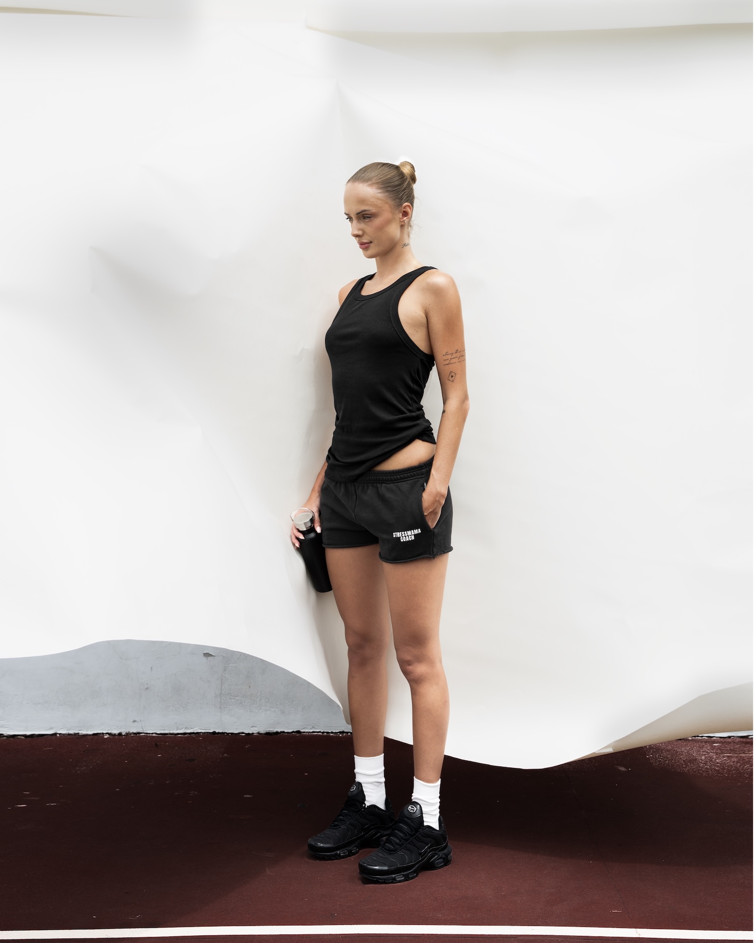 SSMA COACH V2 SWEAT SHORTS - BLACK