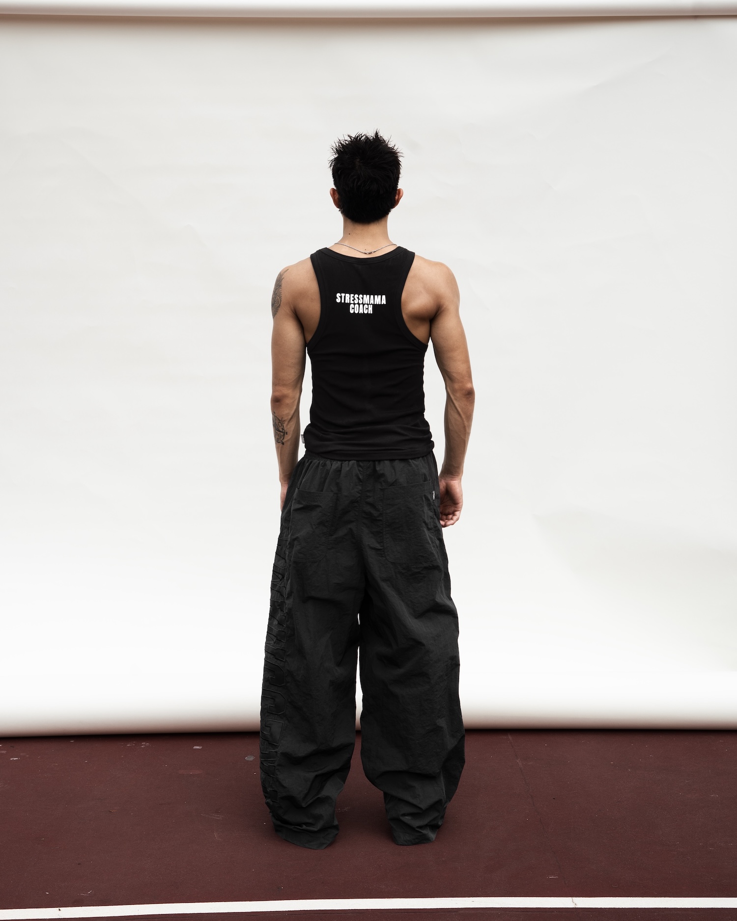 SSMA COACH V2 TRACK PANTS - BLACK