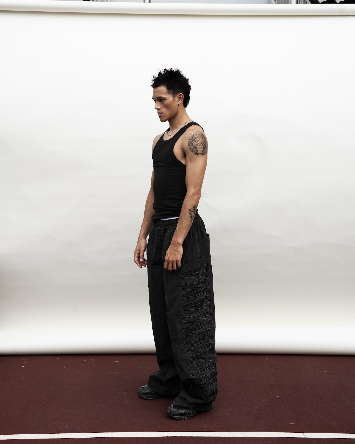 SSMA COACH V2 TRACK PANTS - BLACK