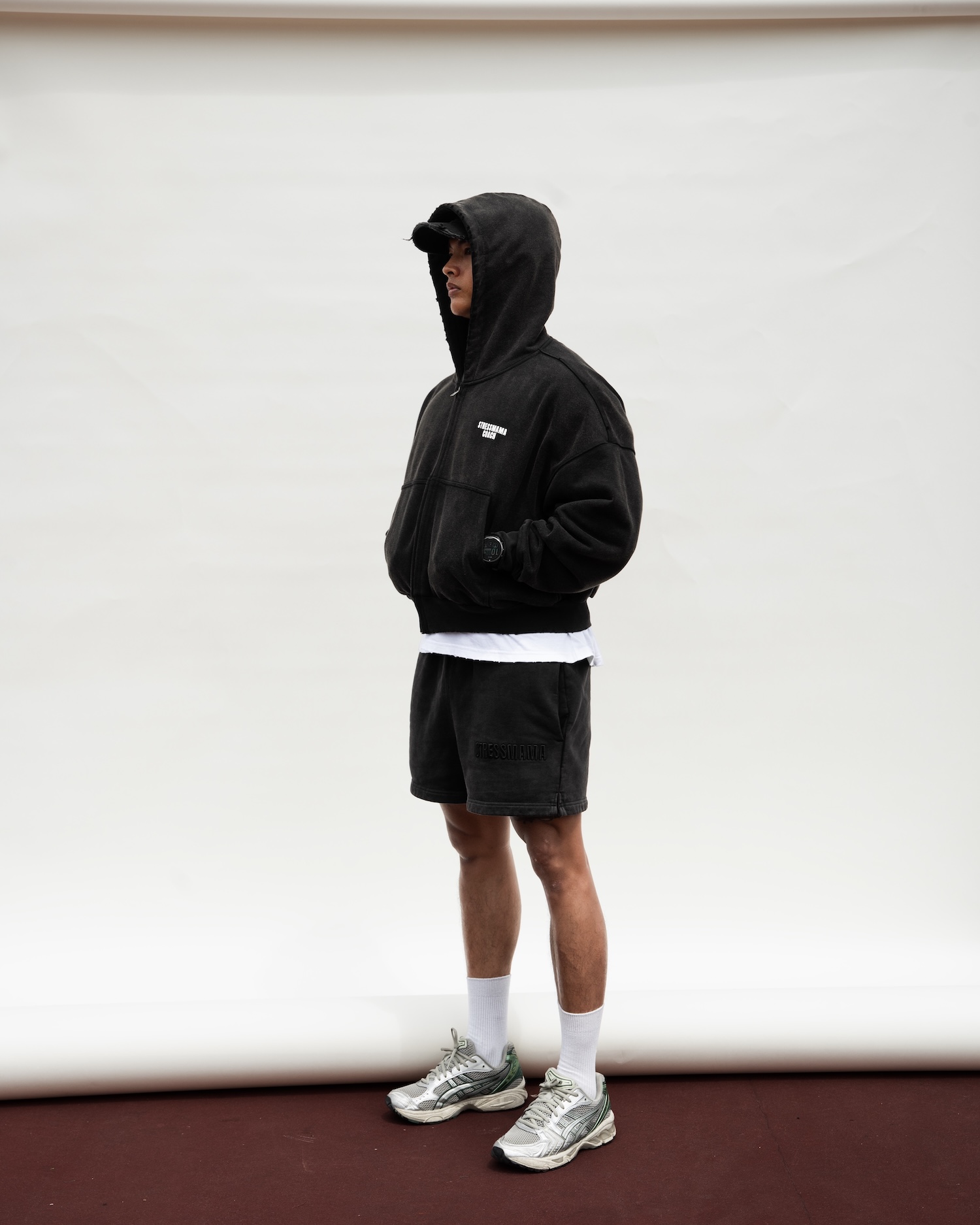 SSMA COACH V2 ZIP HOODIE - BLACK
