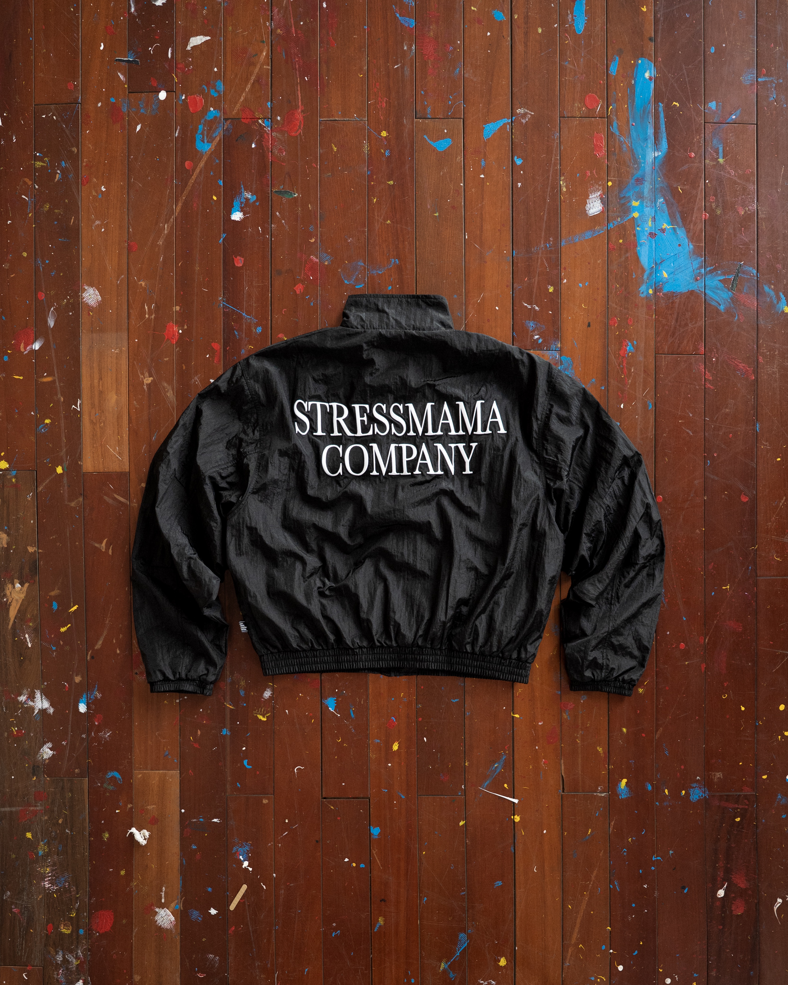 SSMA COMPANY TRACK JACKET - BLACK