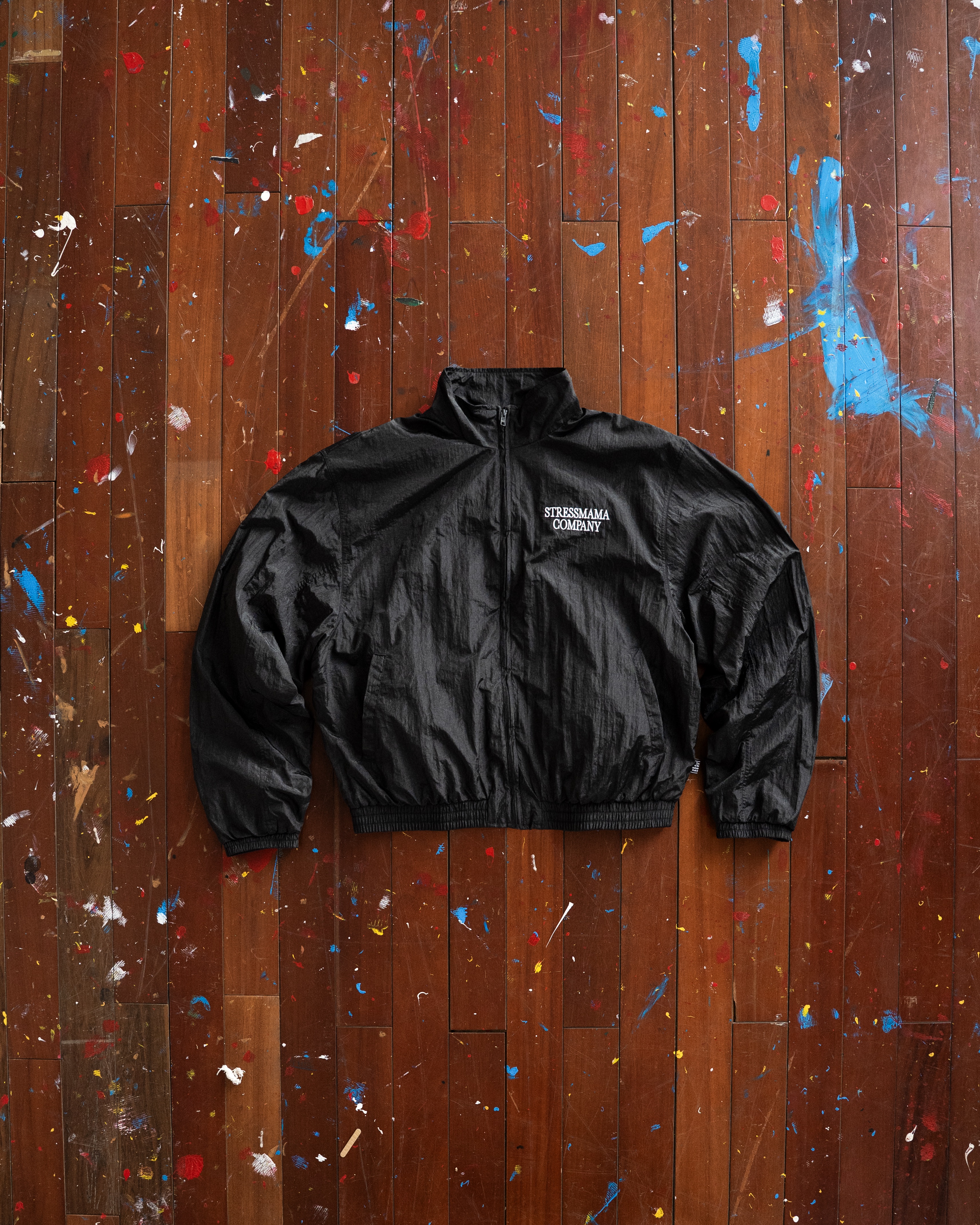 SSMA COMPANY TRACK JACKET - BLACK