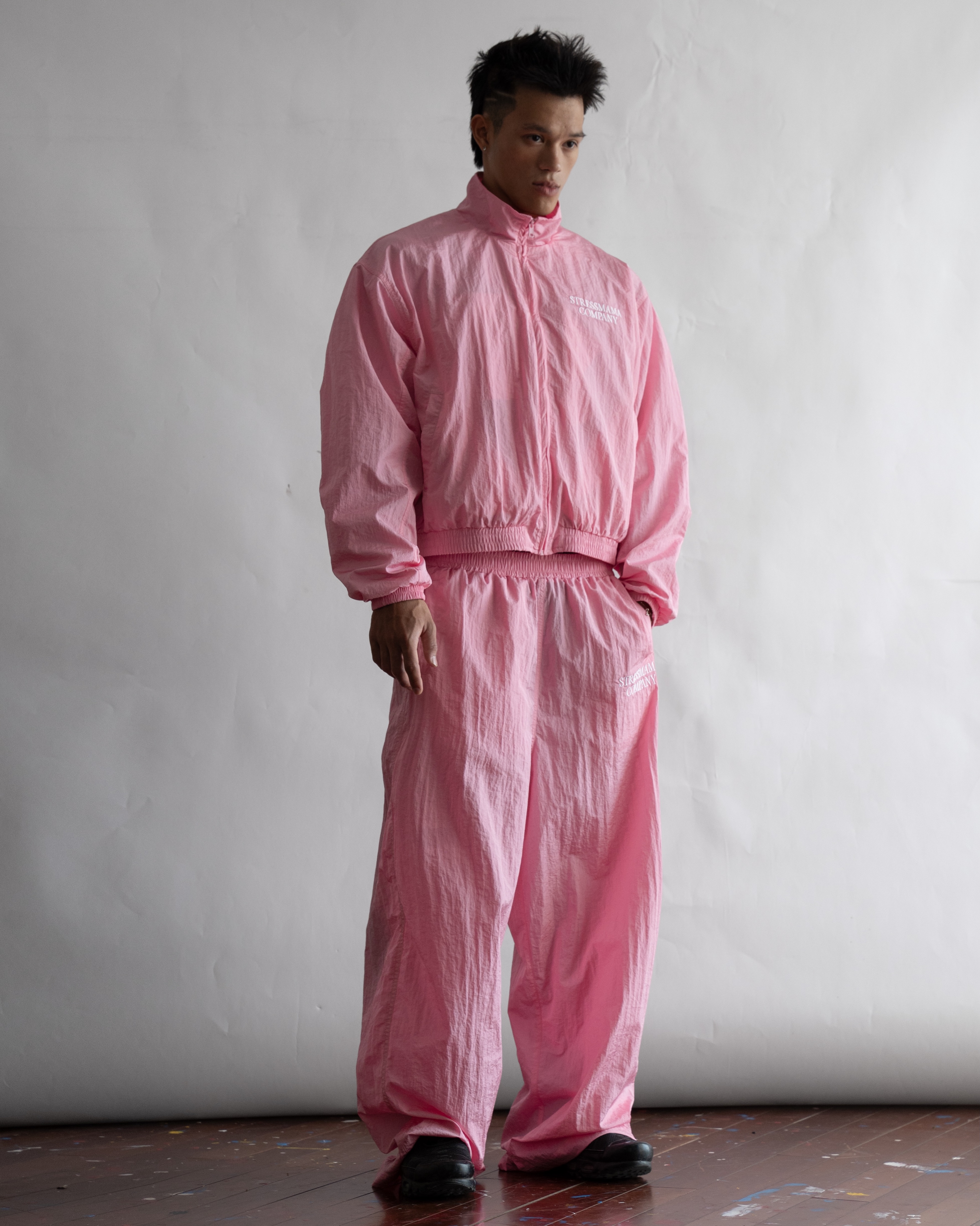 SSMA COMPANY TRACK JACKET - PINK