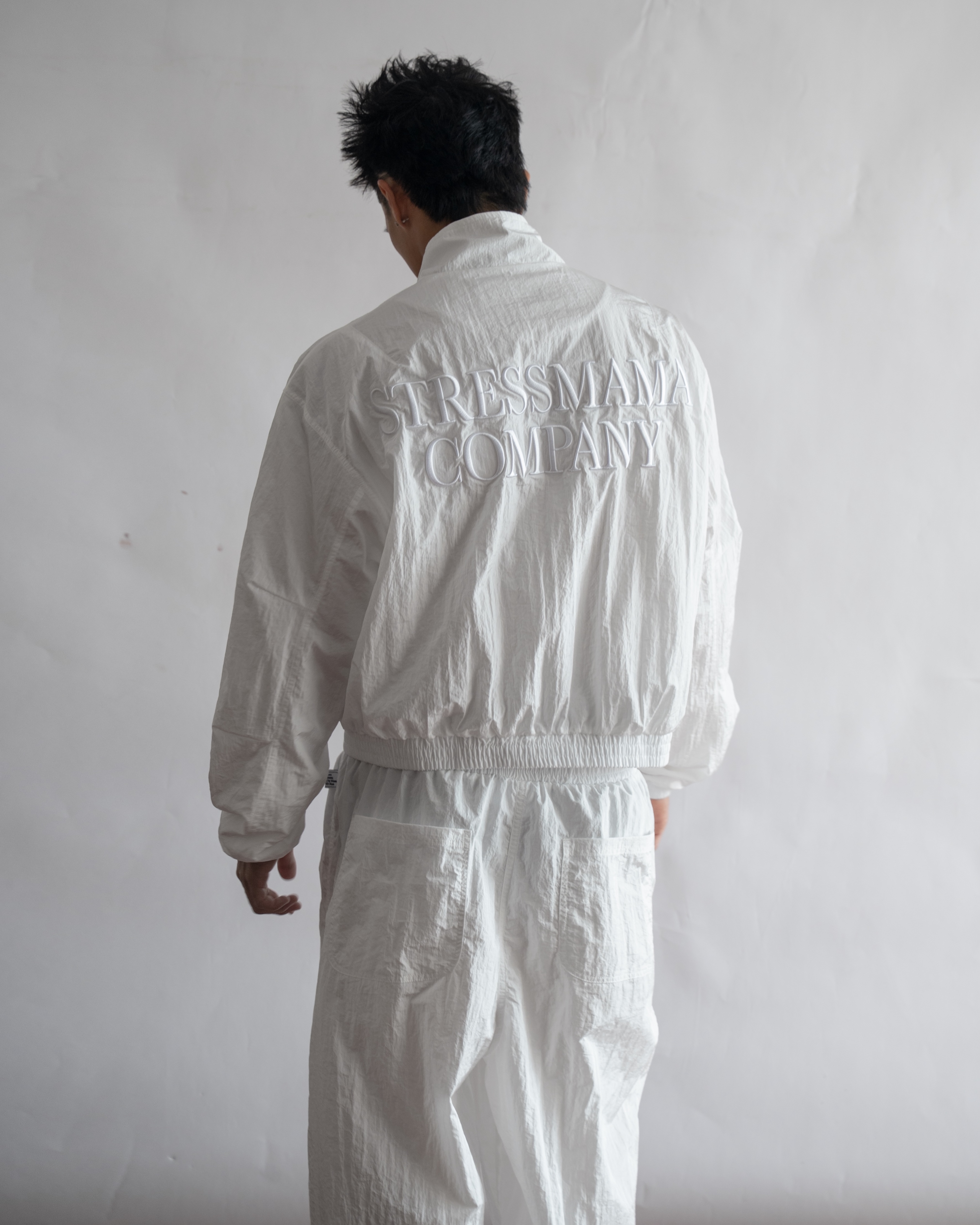 SSMA COMPANY TRACK JACKET - WHITE
