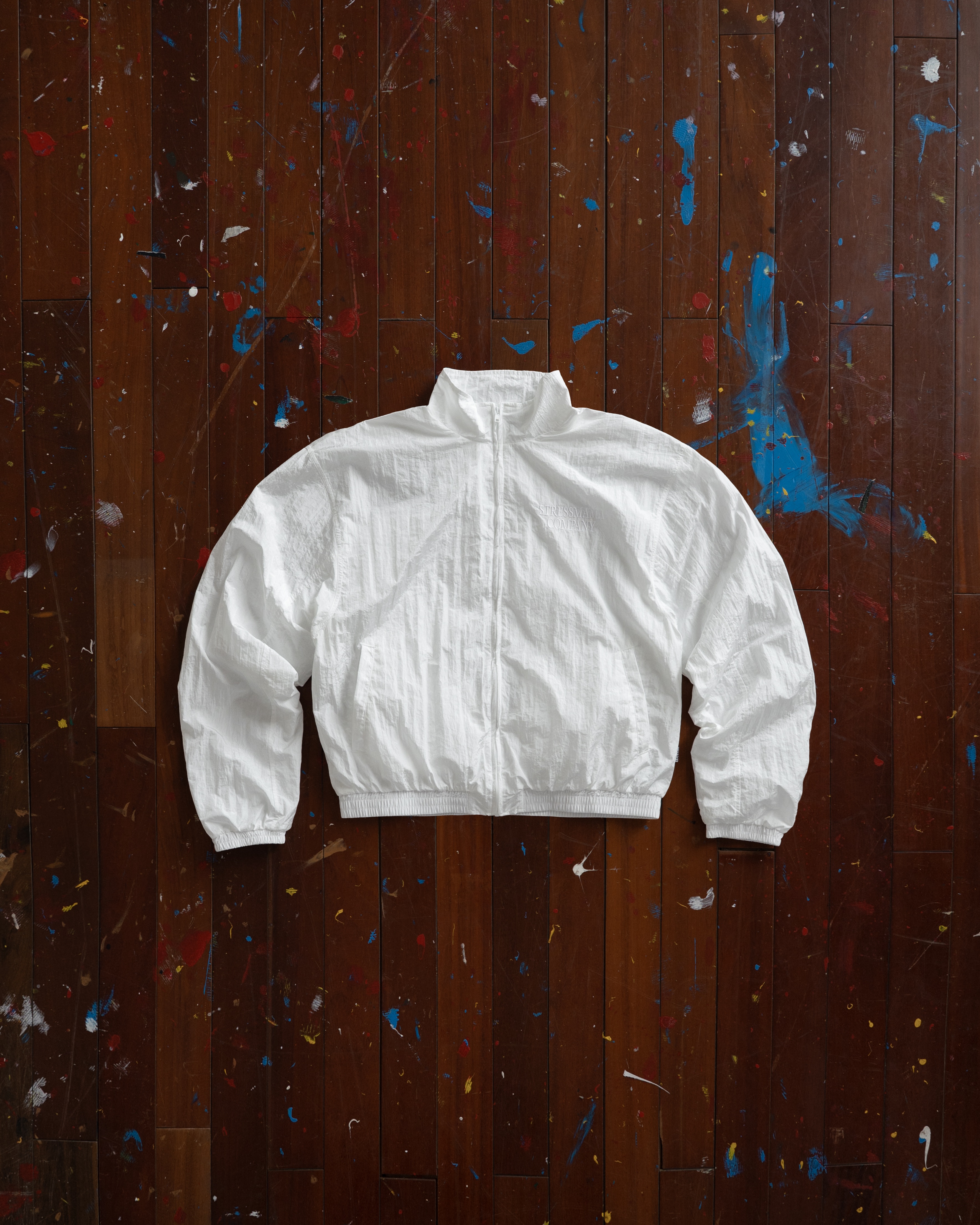 SSMA COMPANY TRACK JACKET - WHITE