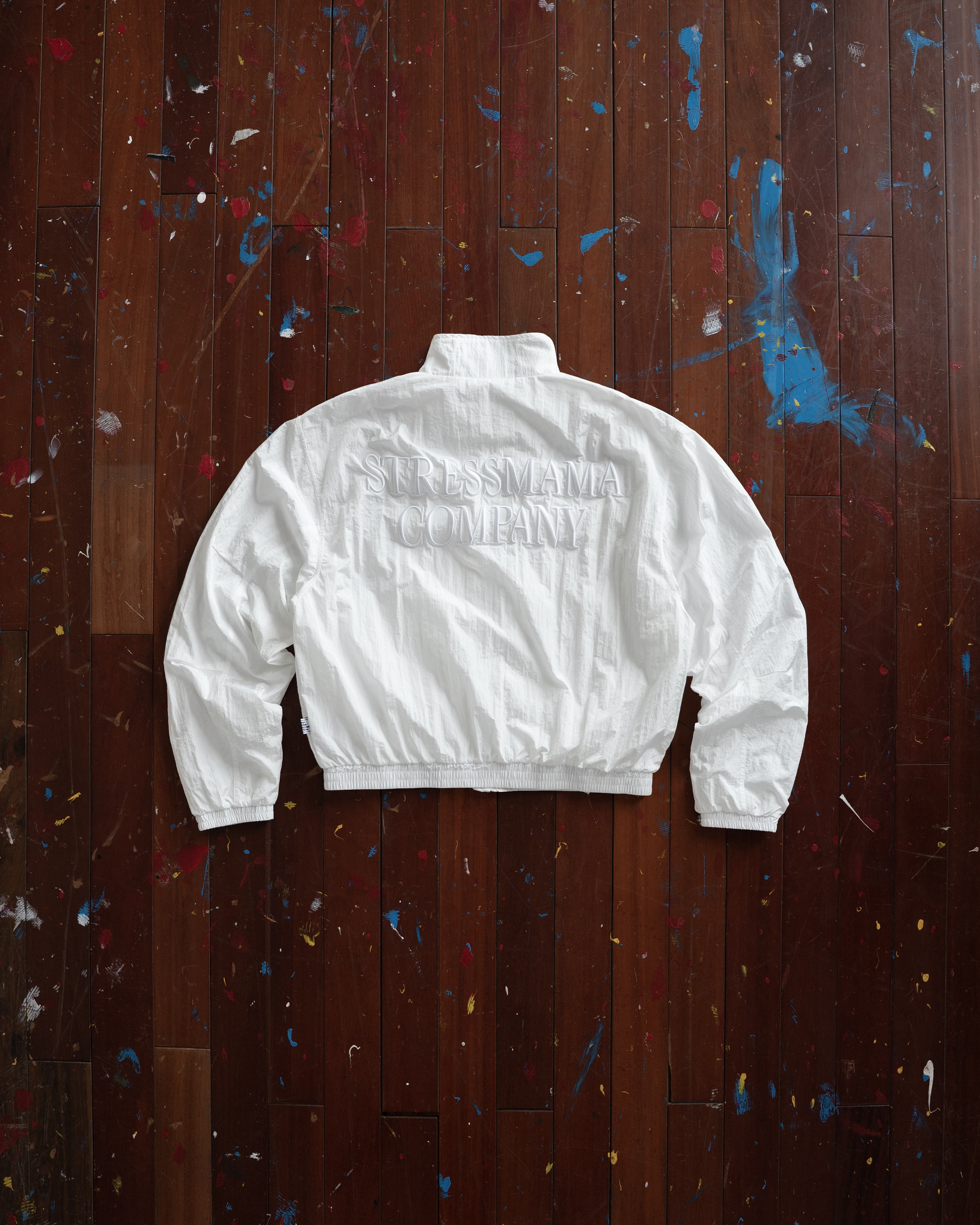 SSMA COMPANY TRACK JACKET - WHITE