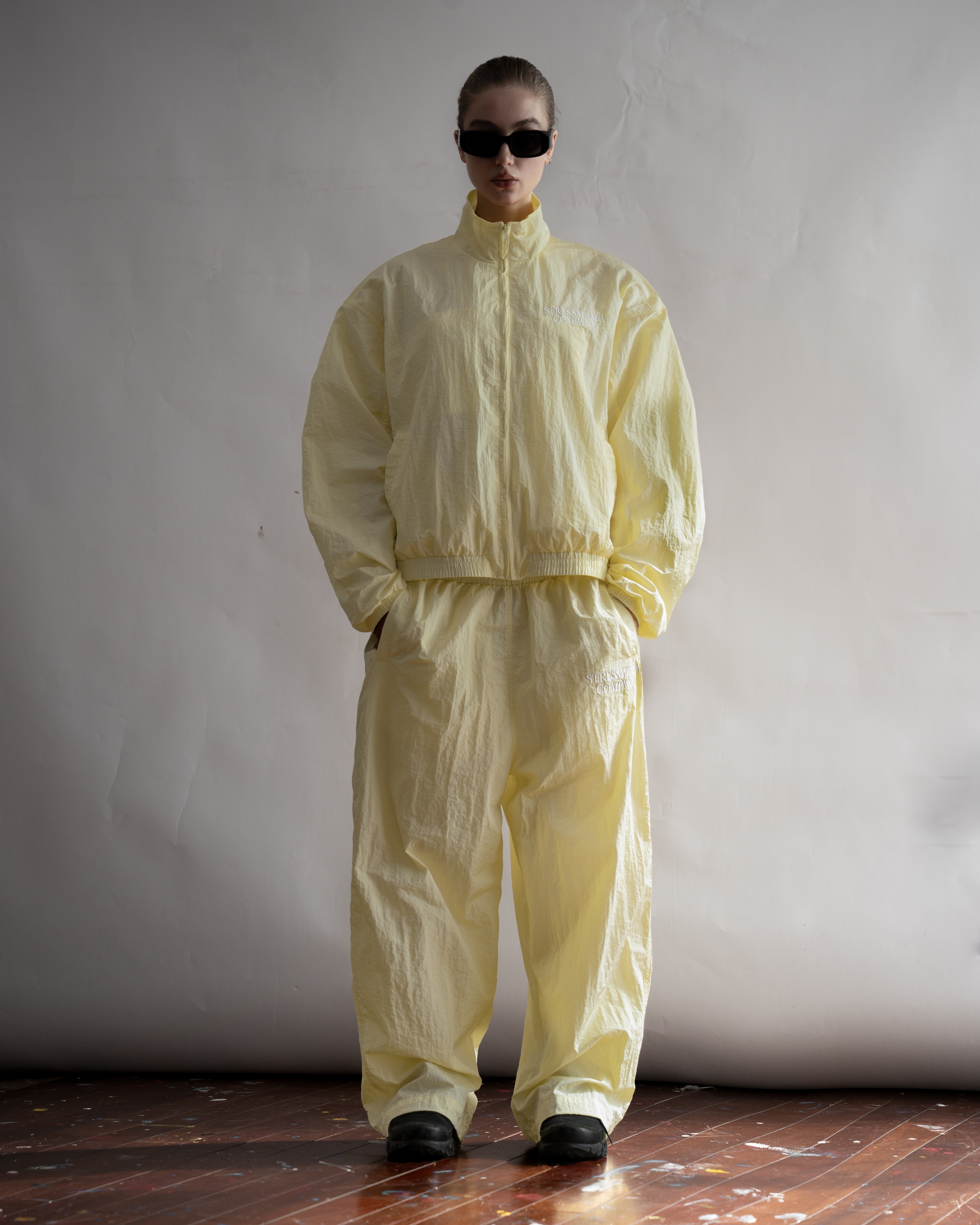 SSMA COMPANY TRACK JACKET - YELLOW