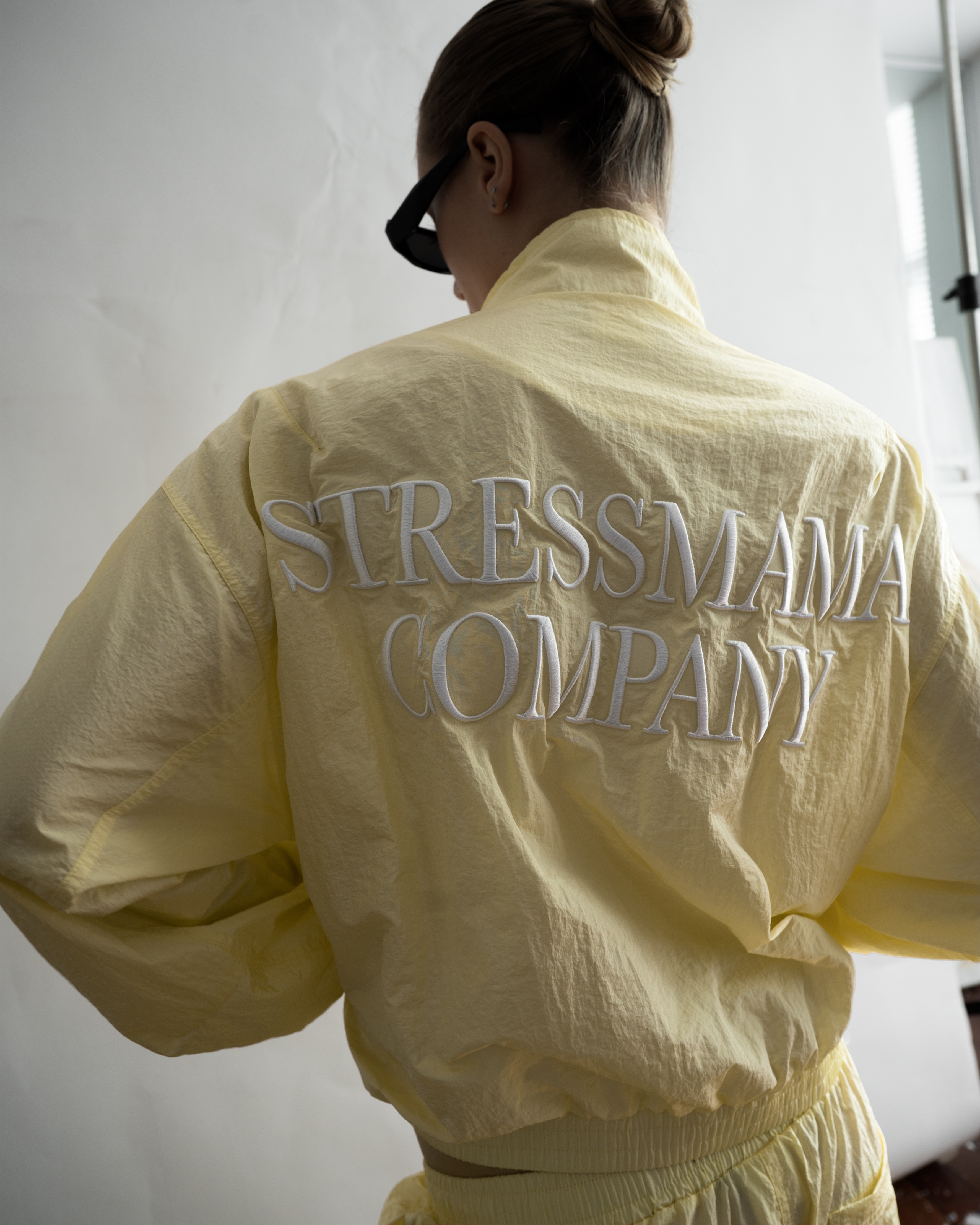 SSMA COMPANY TRACK JACKET - YELLOW