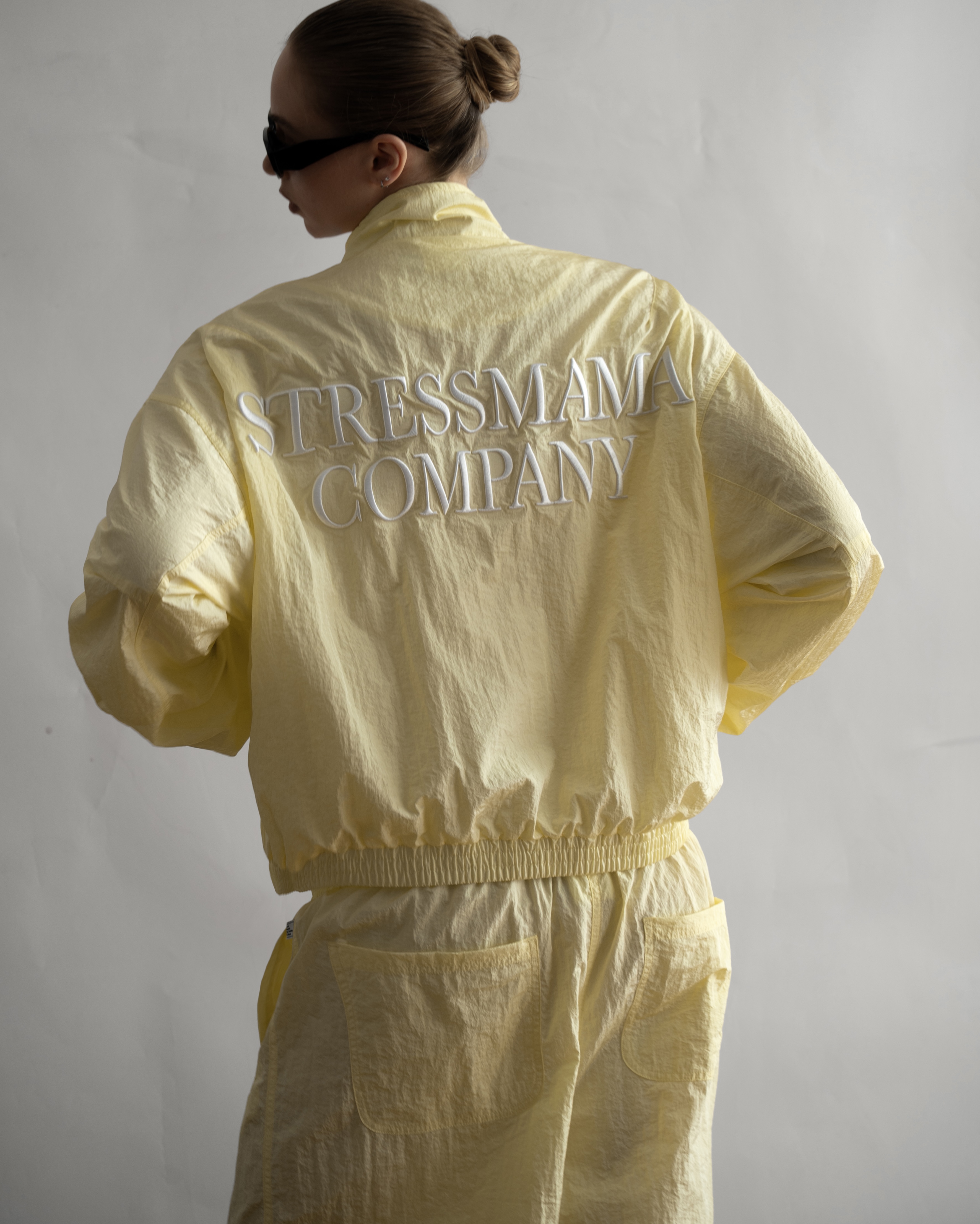 SSMA COMPANY TRACK JACKET - YELLOW