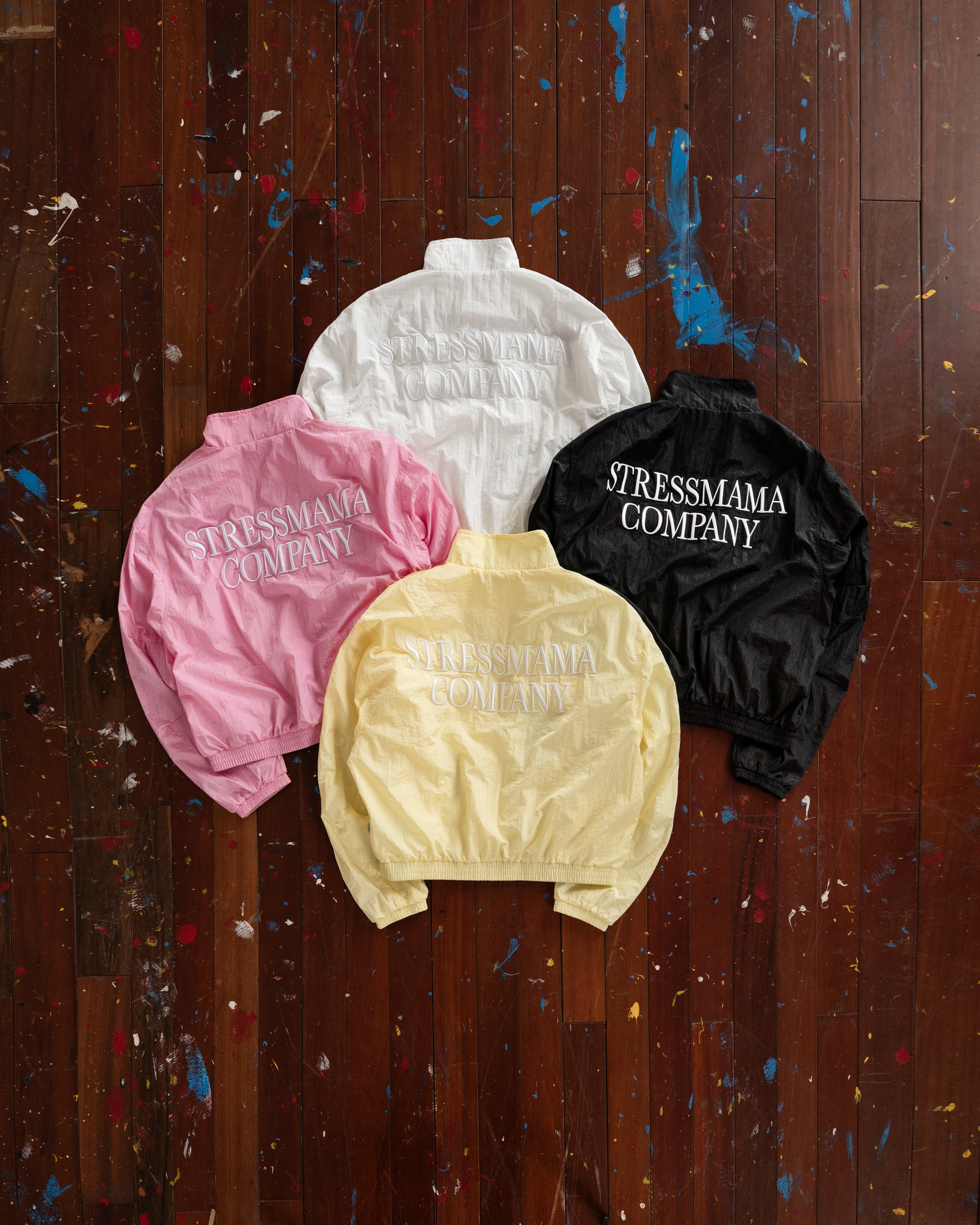 SSMA COMPANY TRACK JACKET - YELLOW