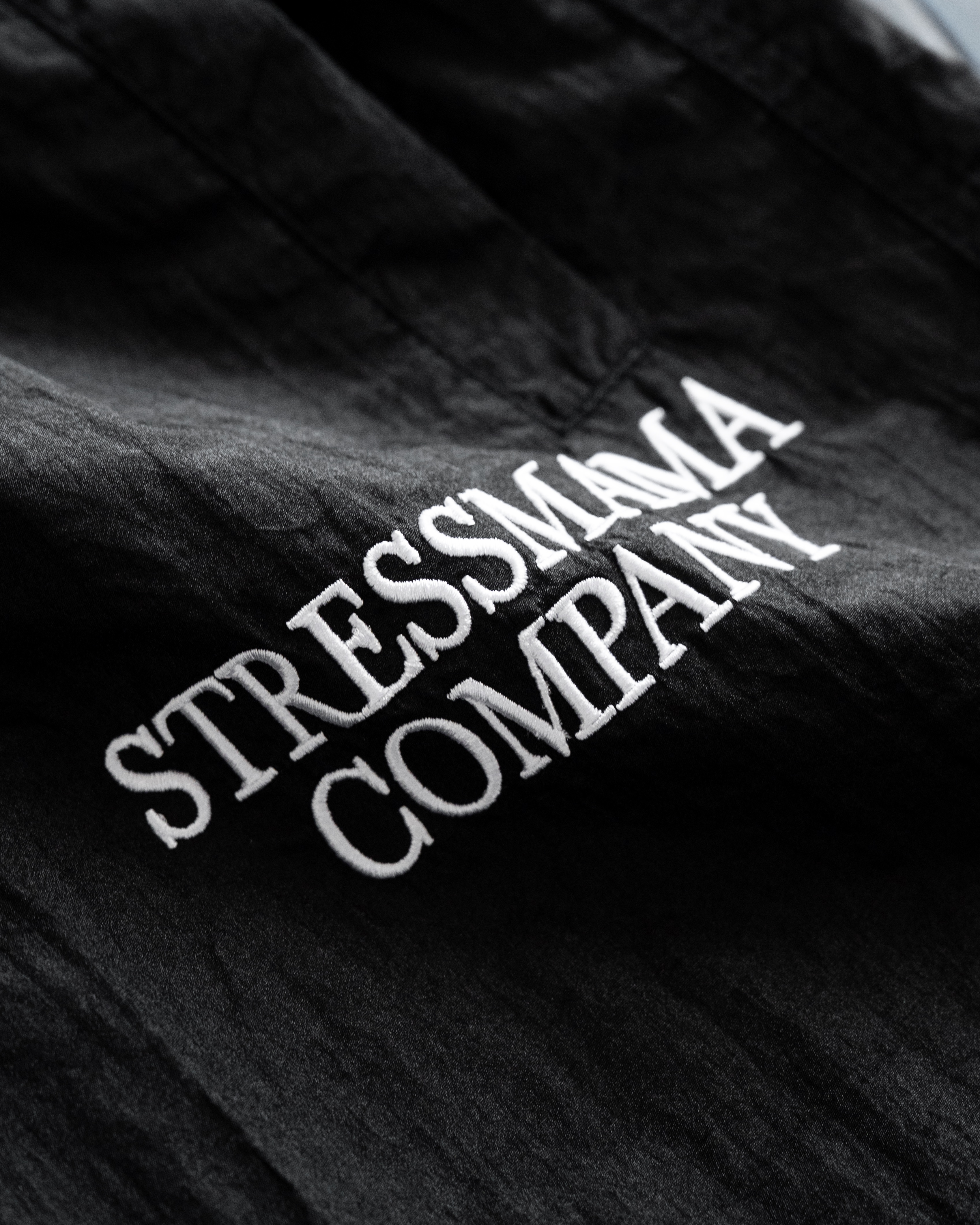 SSMA COMPANY TRACKSUIT PANTS - BLACK