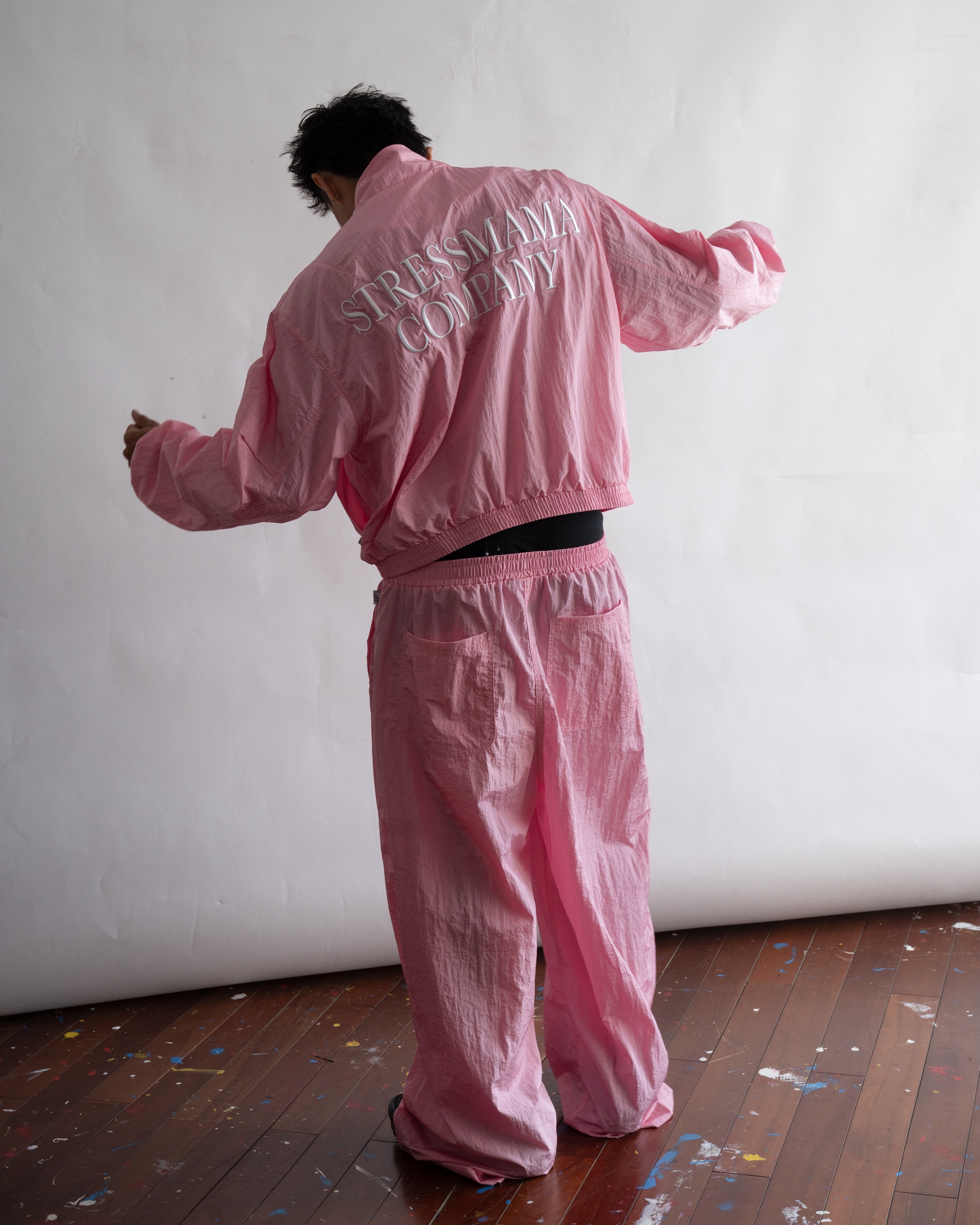 SSMA COMPANY TRACKSUIT PANTS - PINK