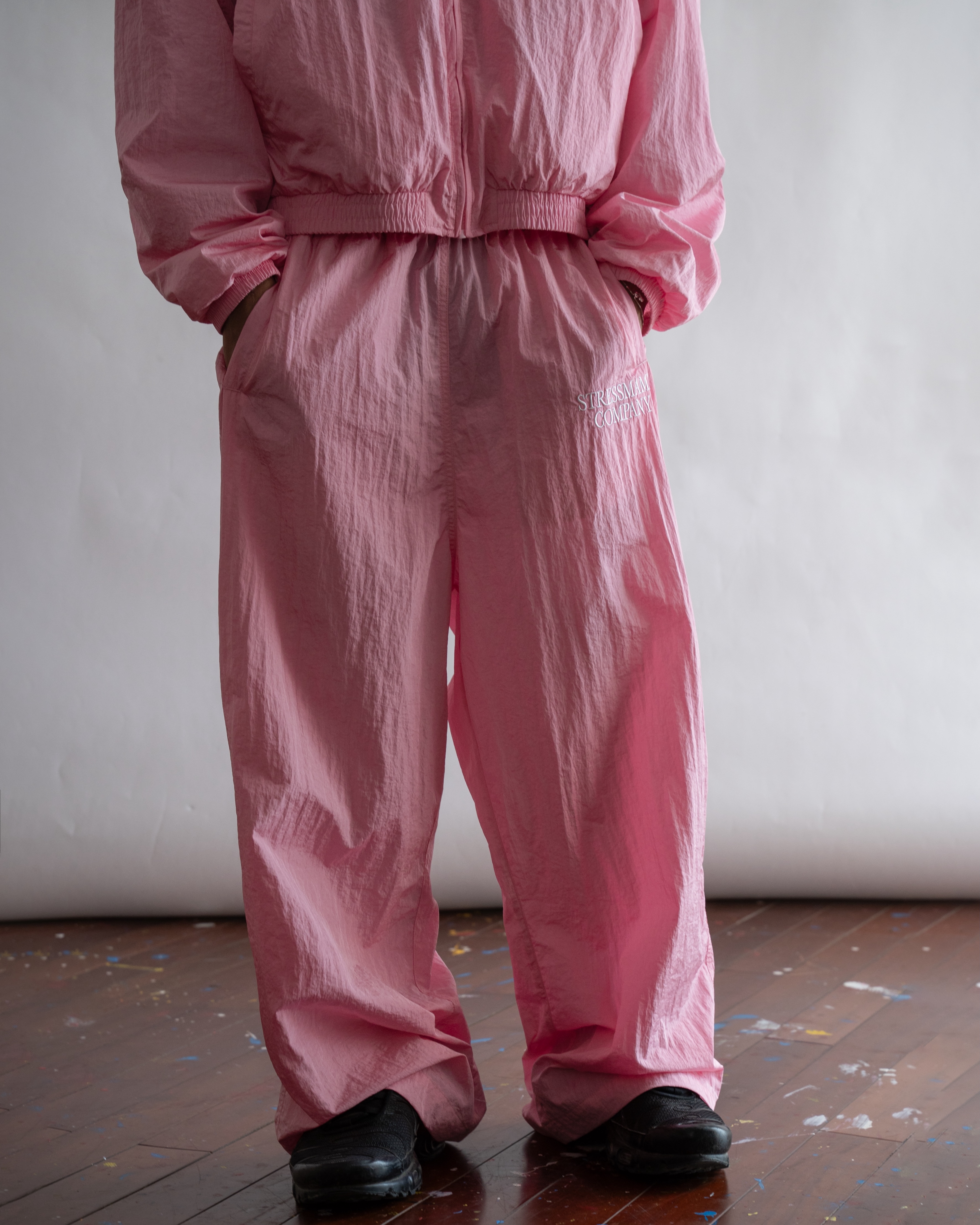 SSMA COMPANY TRACKSUIT PANTS - PINK
