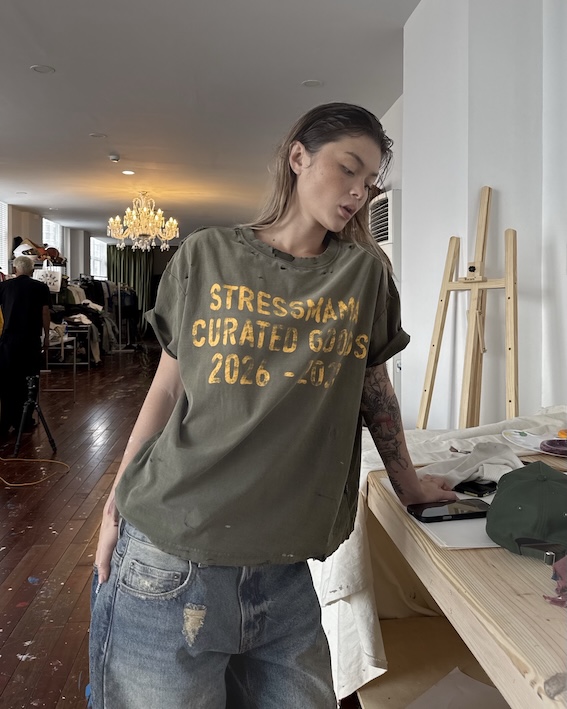 SSMA CURATED WASHED T-SHIRT - GREEN