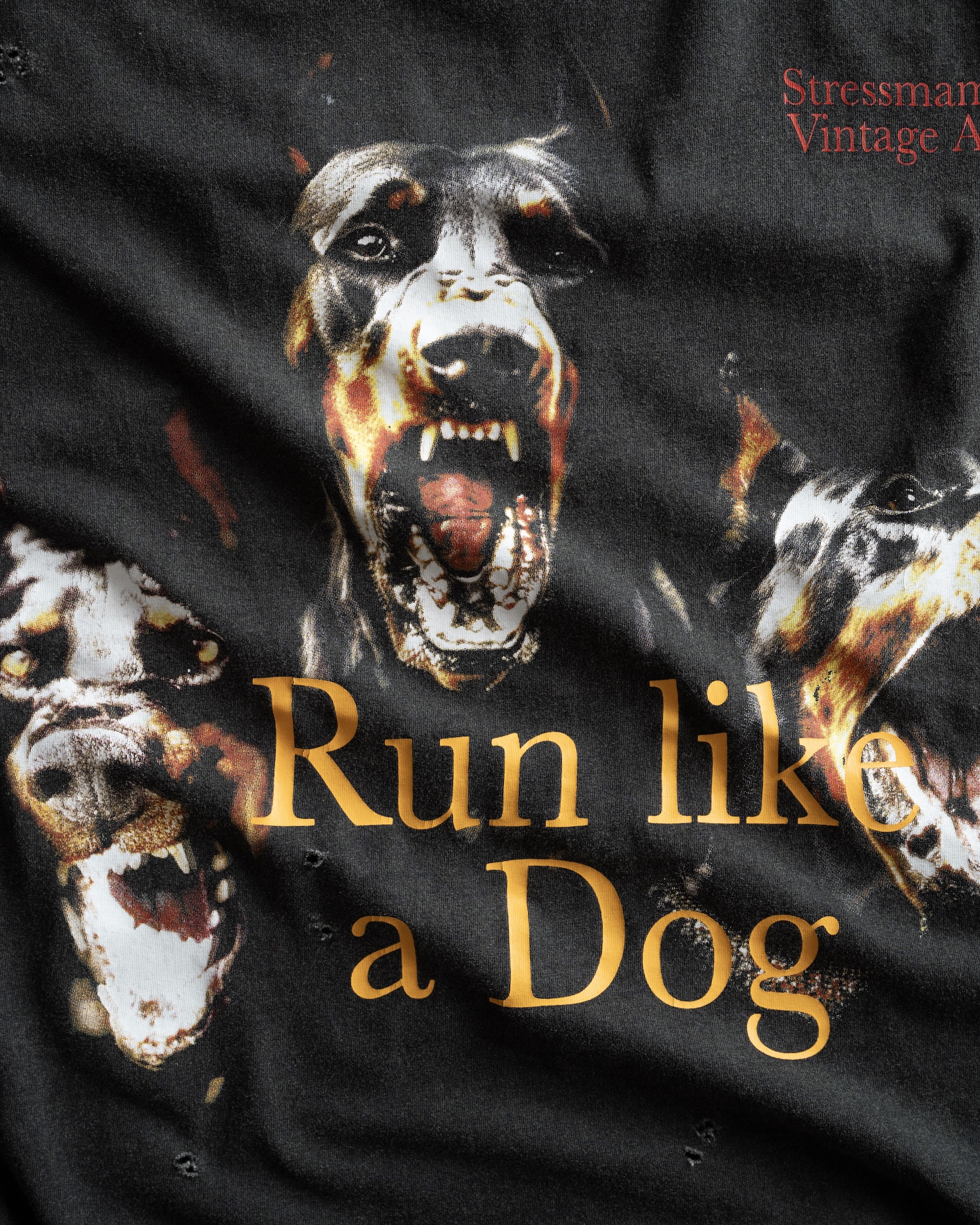 SSMA DOG RUN TANKTOP - BLACK