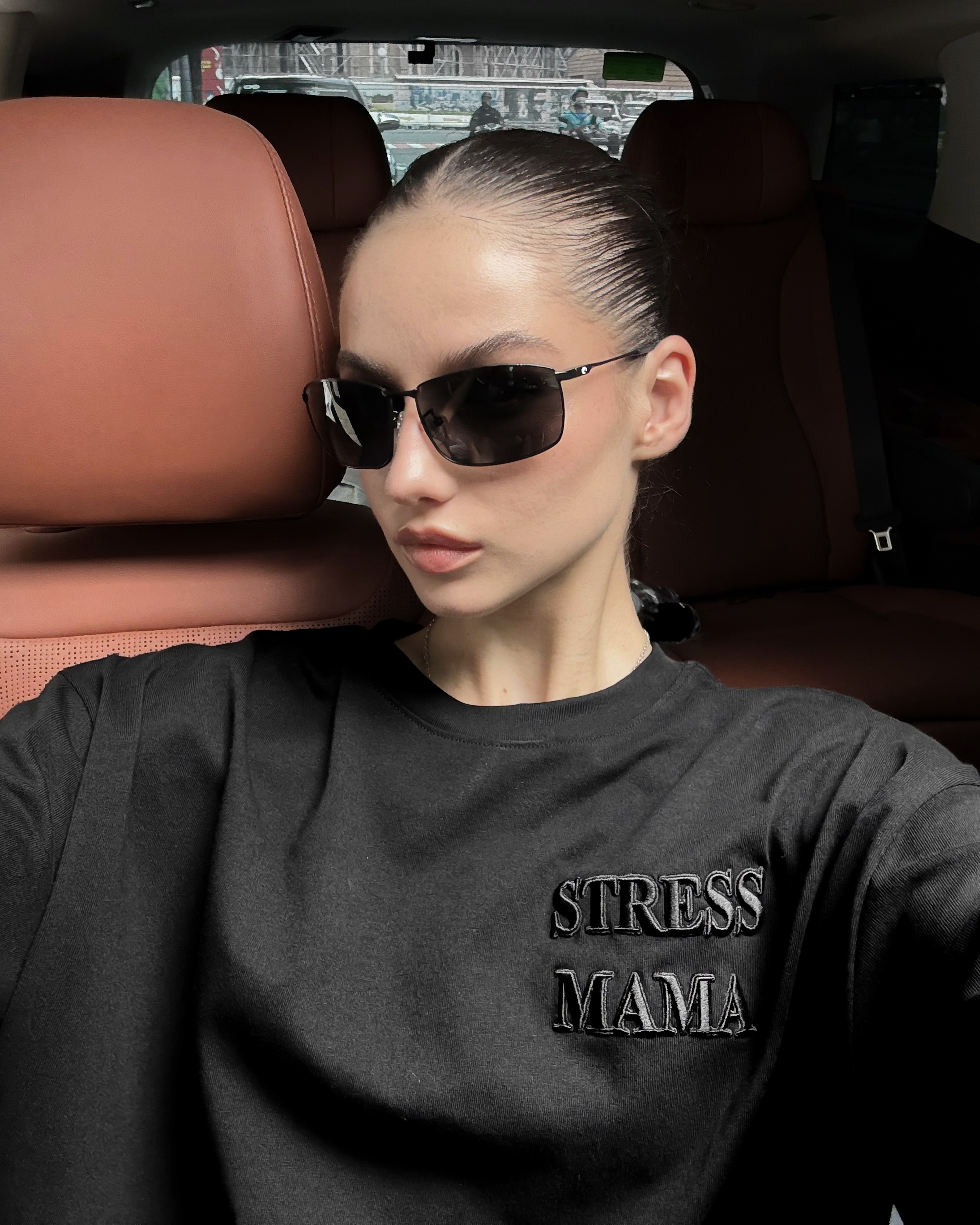 SSMA EMBROIDERY BASIC T-SHIRT - BLACK