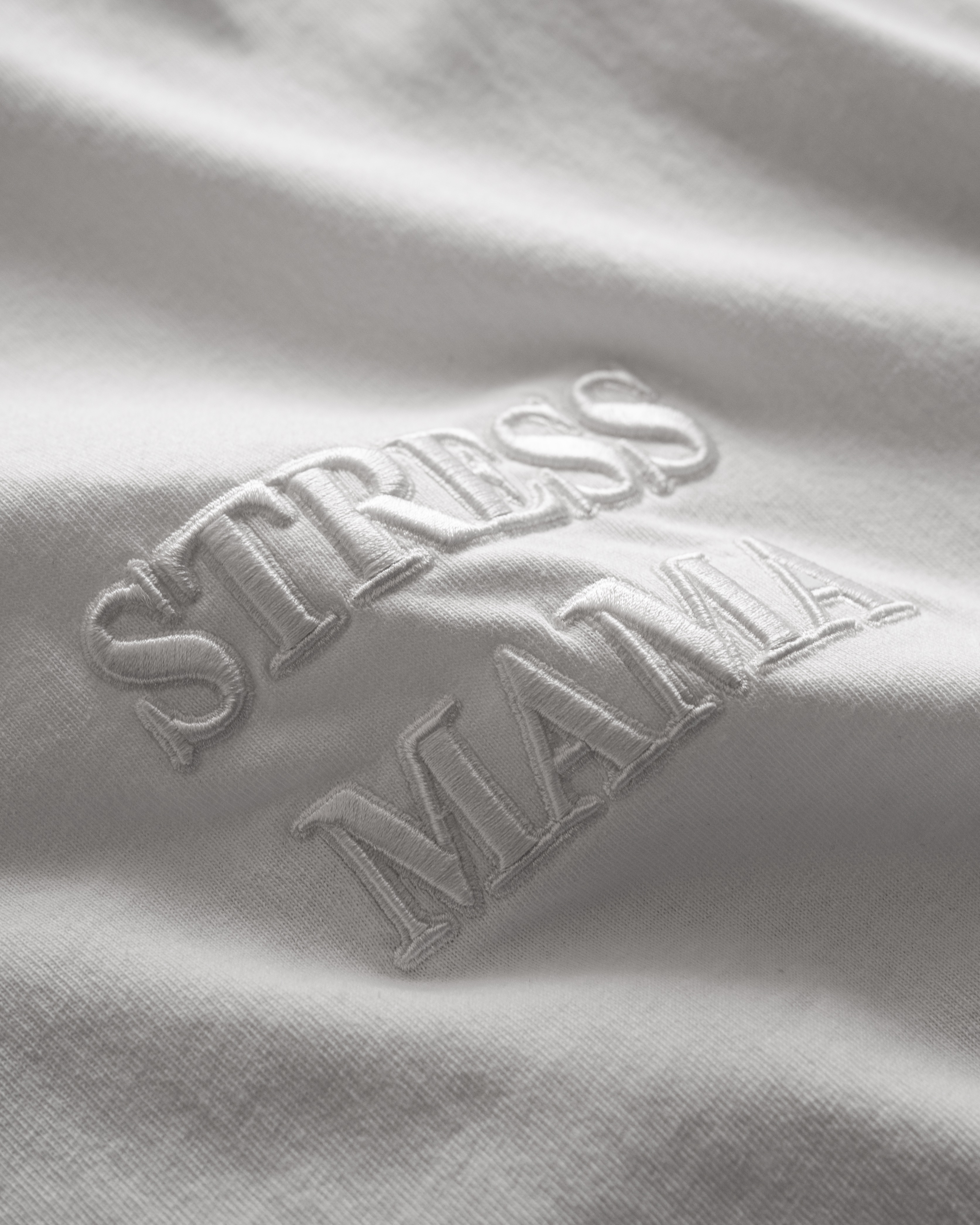 SSMA EMBROIDERY BASIC T-SHIRT - WHITE