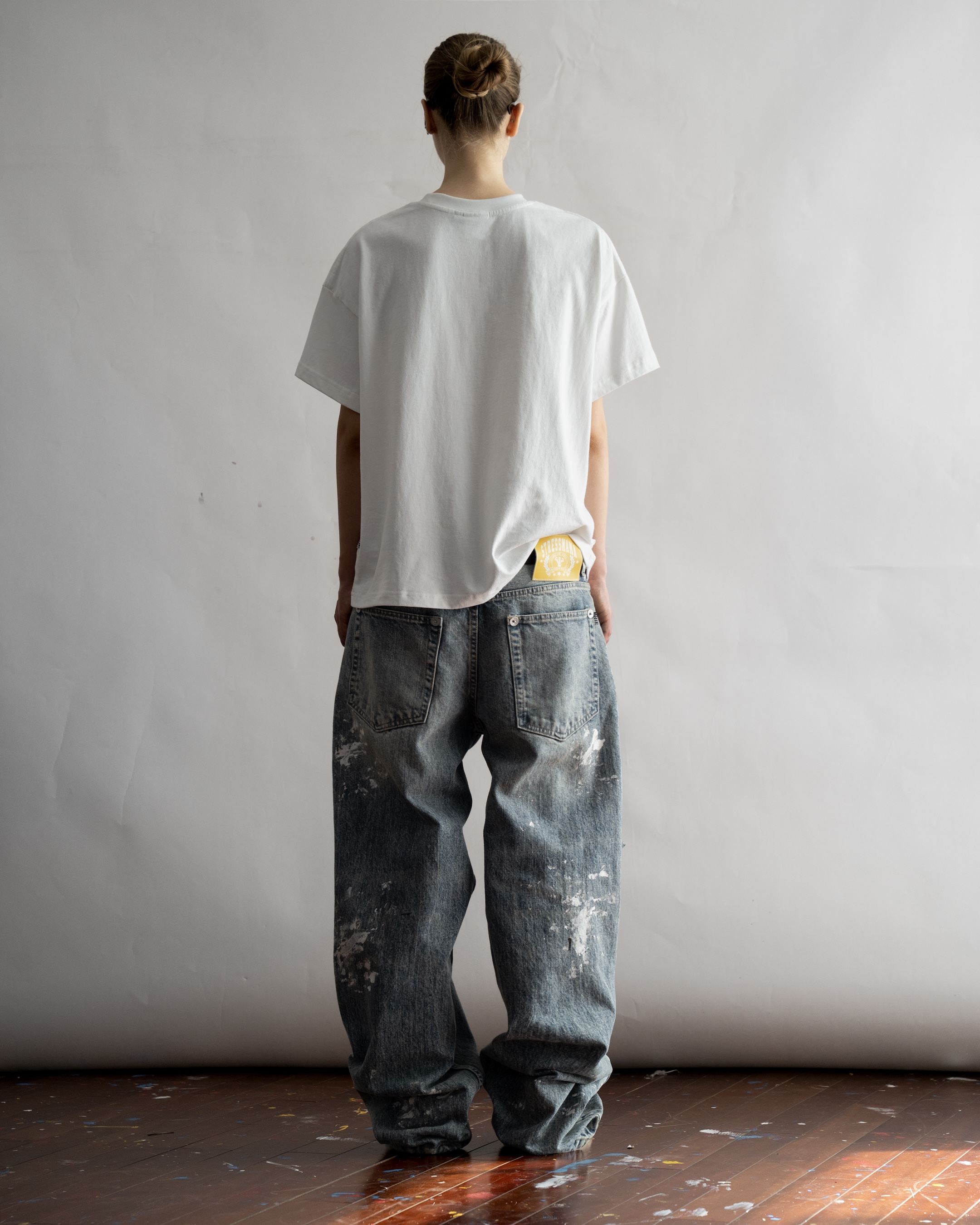 SSMA EMBROIDERY BASIC T-SHIRT - WHITE